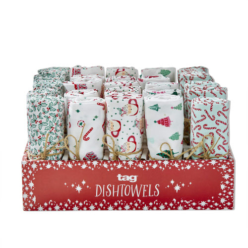 Picture of CHRISTMAS DISHTOWEL ASMT/25 CDU