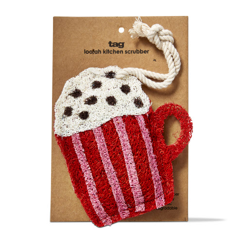 Picture of HOT COCOA  LOOFAH SCRUBBER