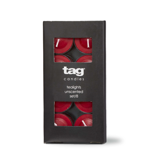 Picture of COLOR STUDIO TEALIGHT CANDLES S/8 CRAN