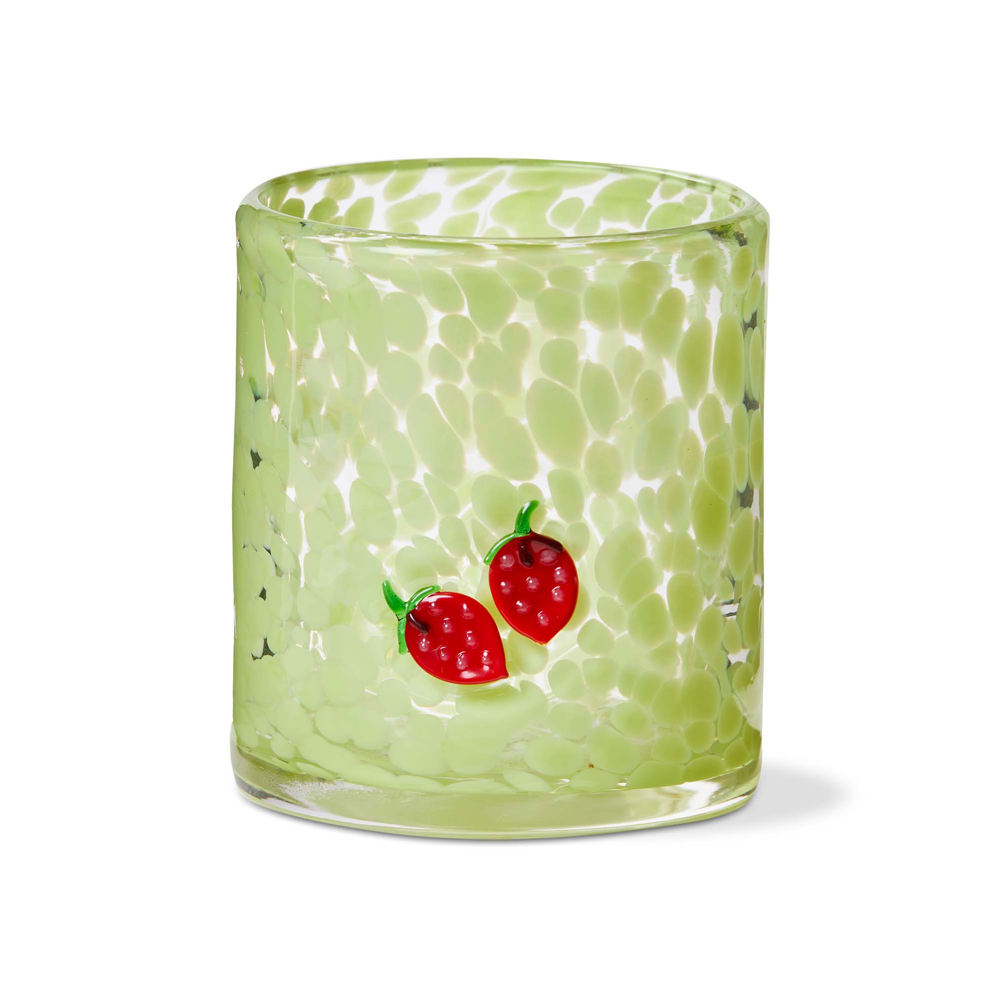 Picture of STRAWBERRY CONFETTI DOF GLASS