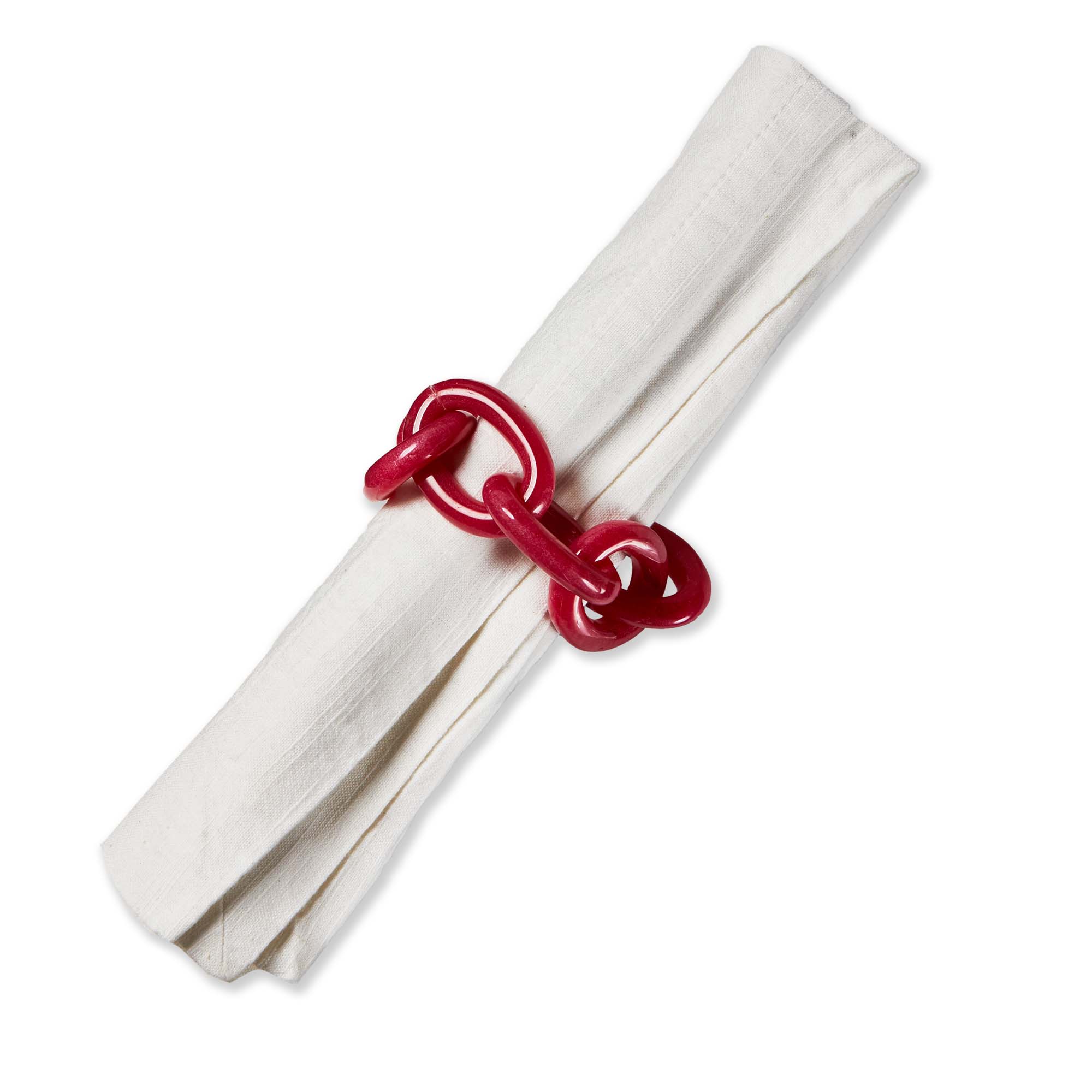 Picture of LINKS NAPKIN RING FUCHSIA