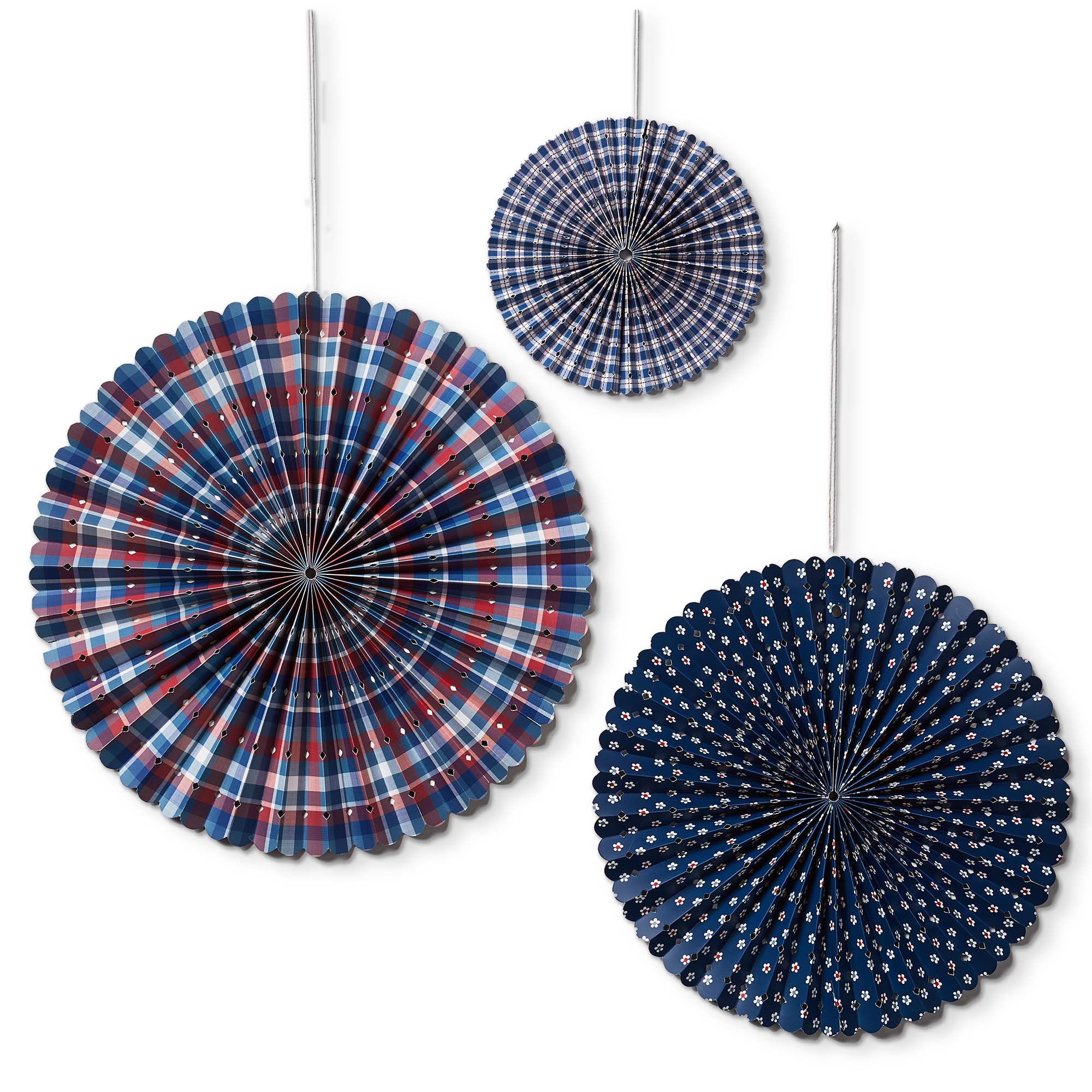 Picture of PAPER FAN DECOR S/3