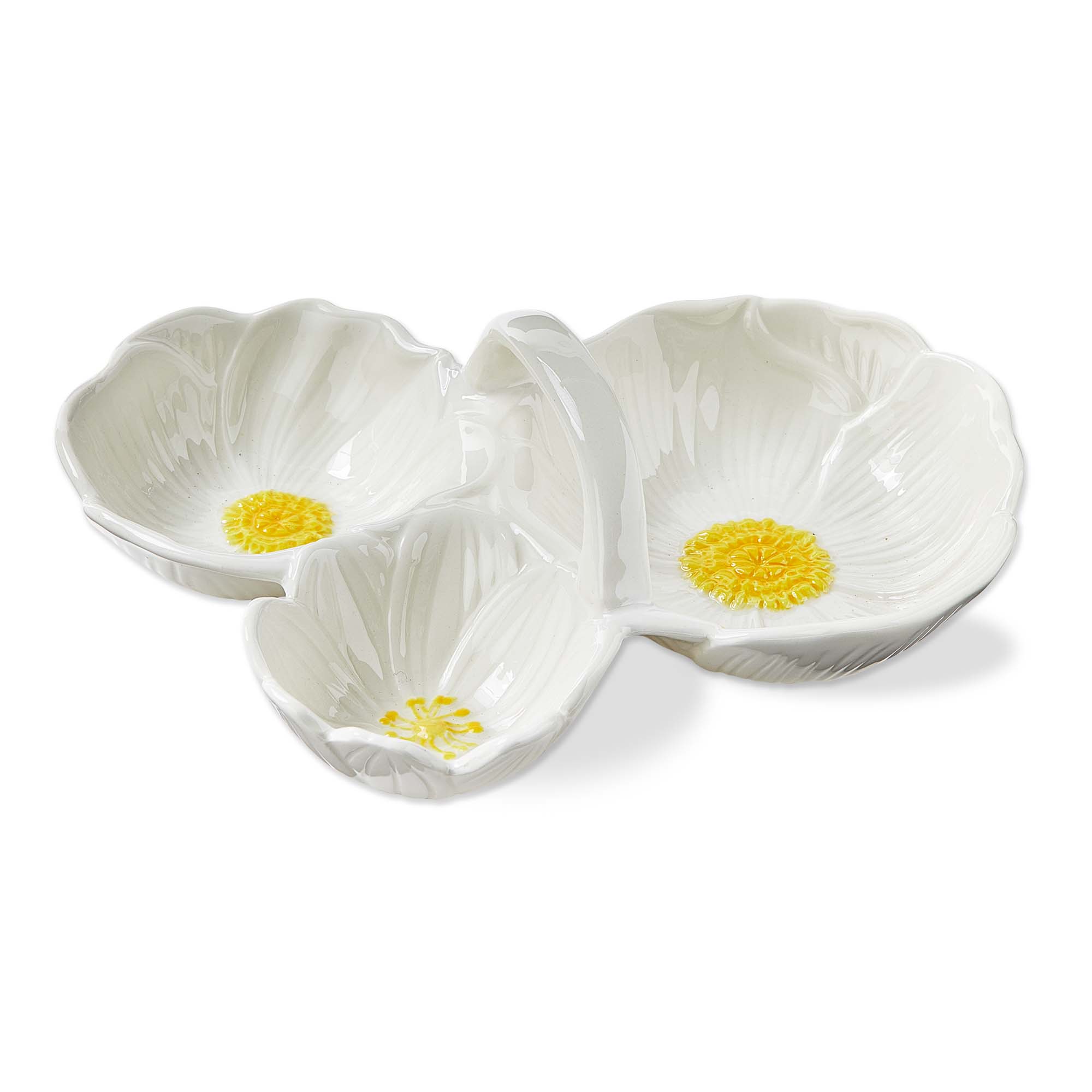 Picture of BLOSSOM 3 PART DIVIDED DISH