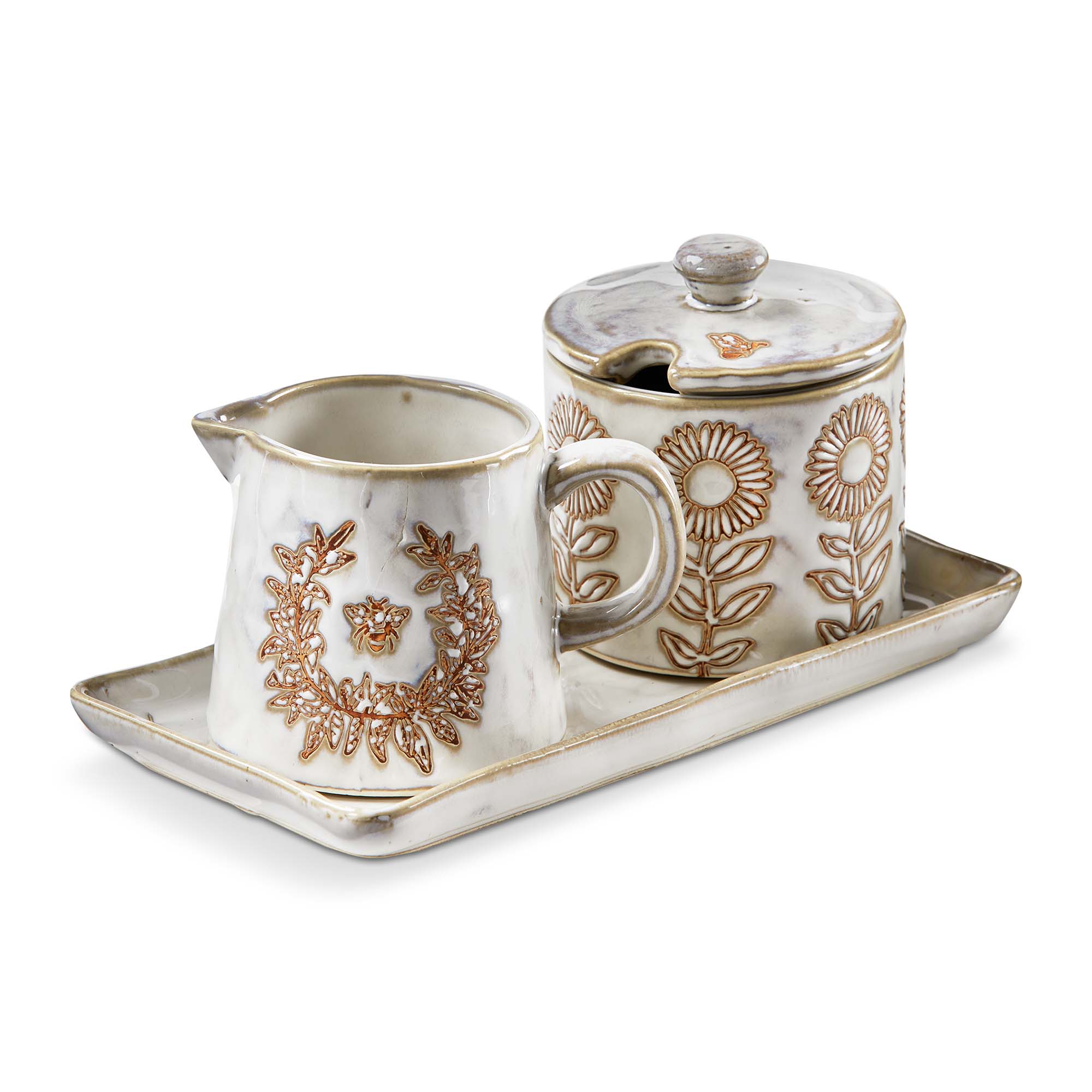 Picture of LAVENDER & HONEY CREAM & SUGAR S/3
