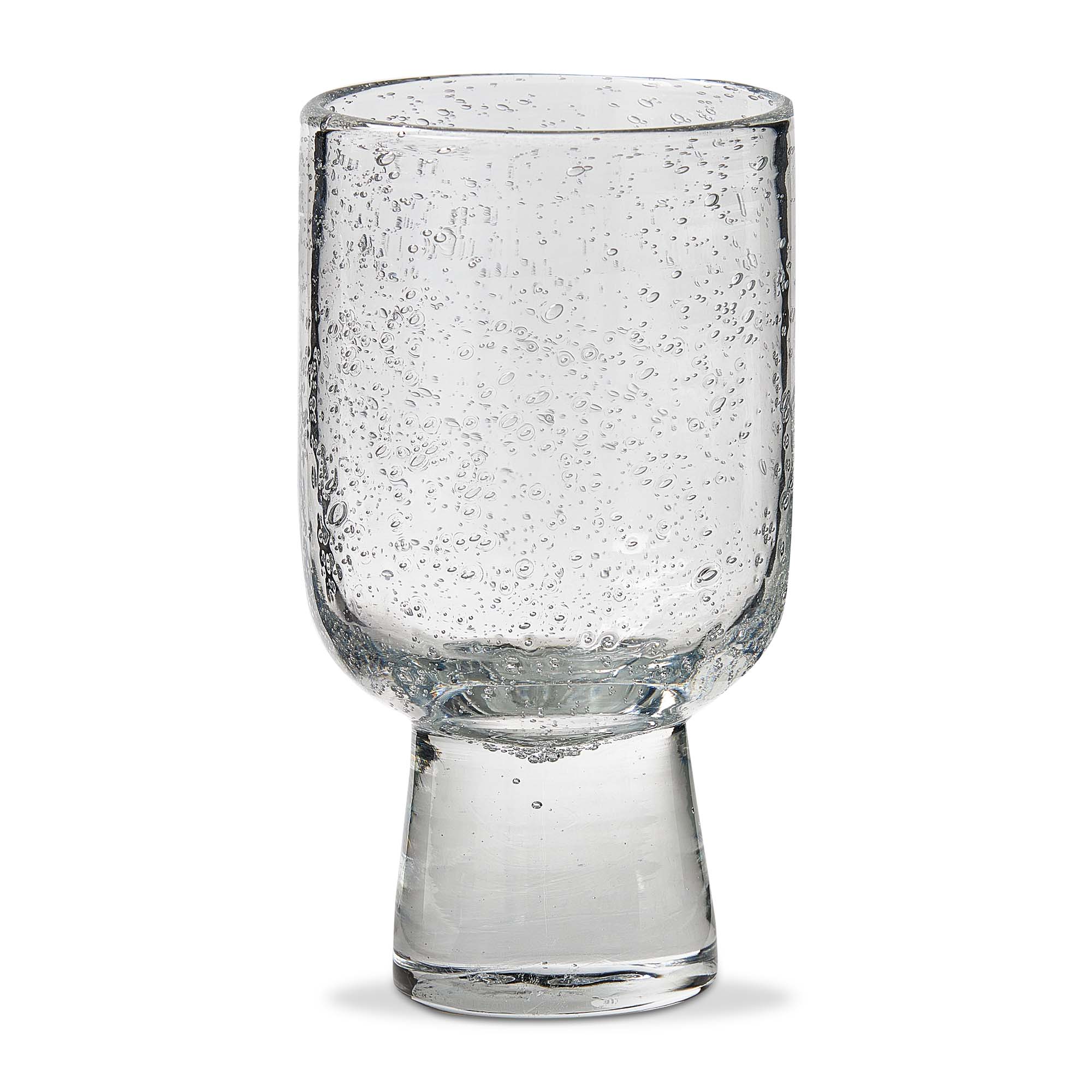Picture of BUBBLE GLASS FOOTED ALL PURPOSE CLEAR