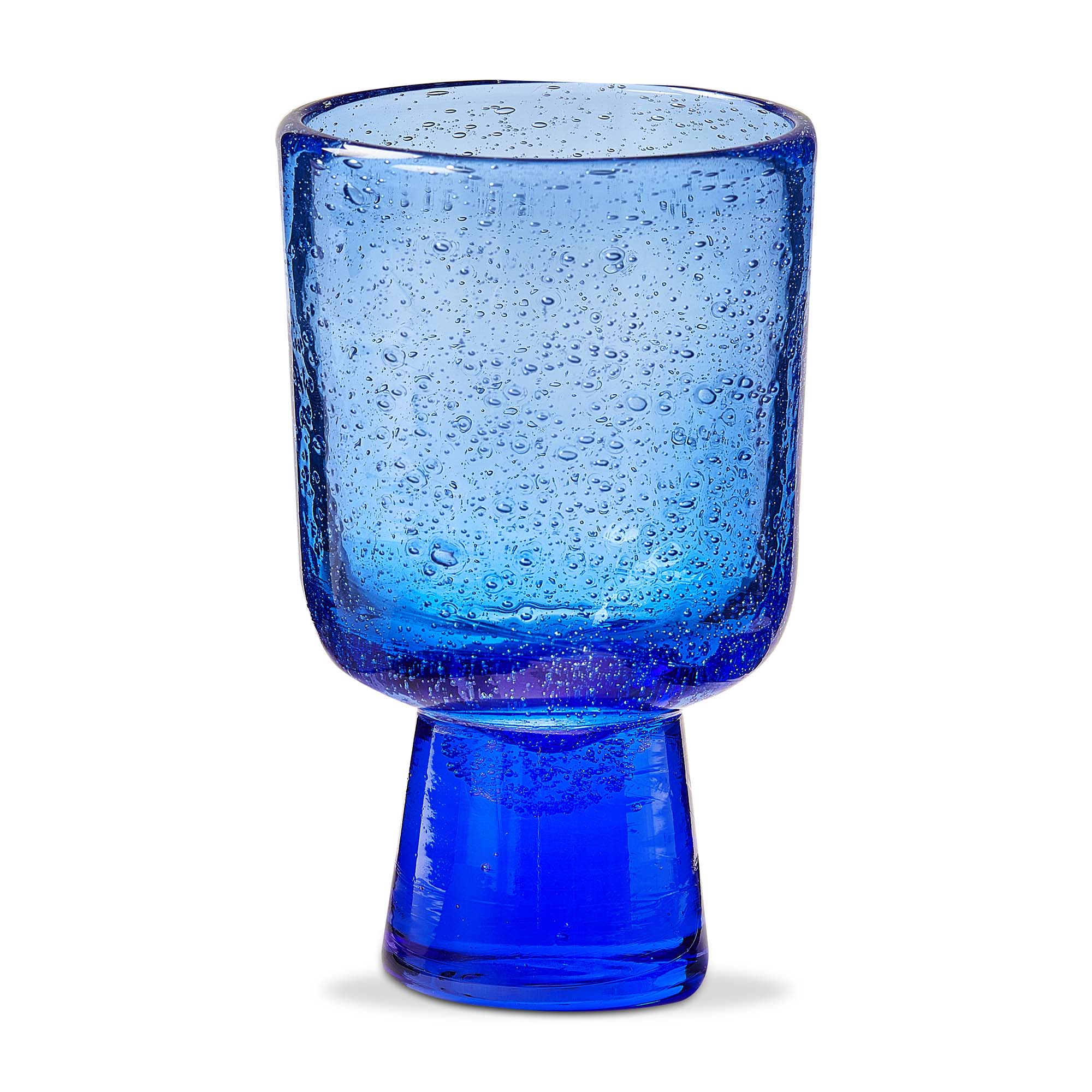Picture of BUBBLE GLASS FOOTED ALL PURPOSE NAVY