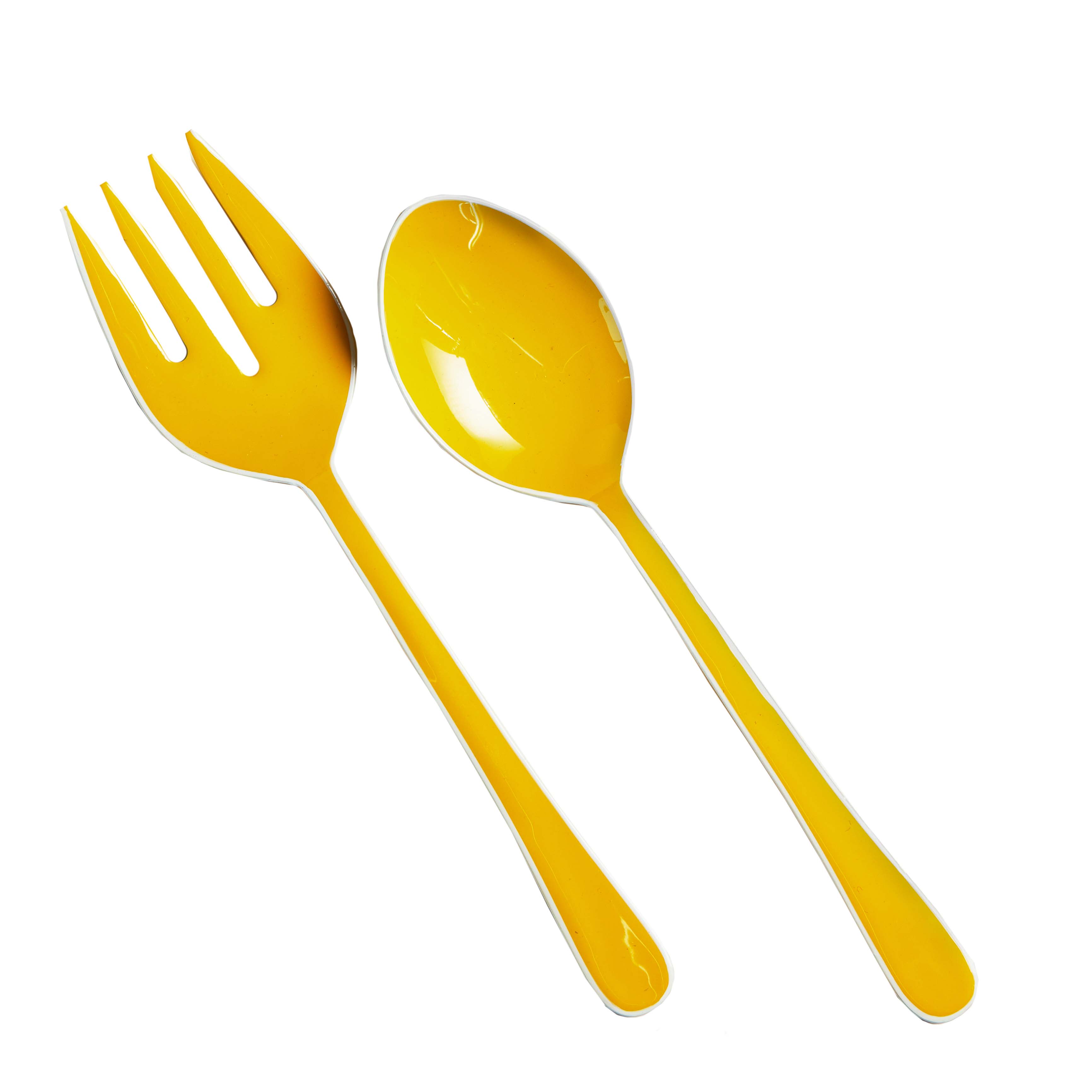 Picture of MONROE ENAMEL SERVING UTENSIL S/2