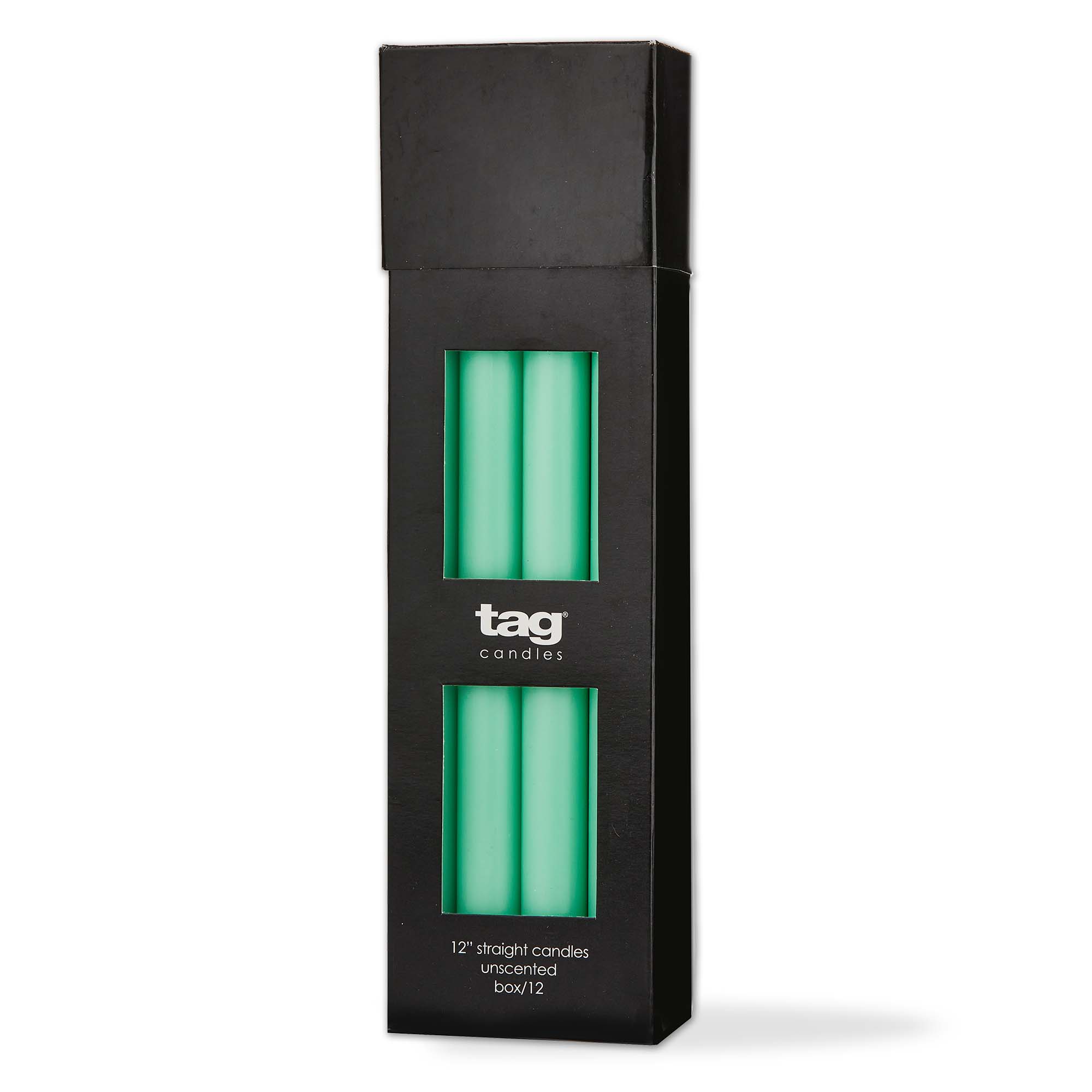 Picture of COLOR STUDIO 12" STRAIGHT CANDLE SEAFOAM