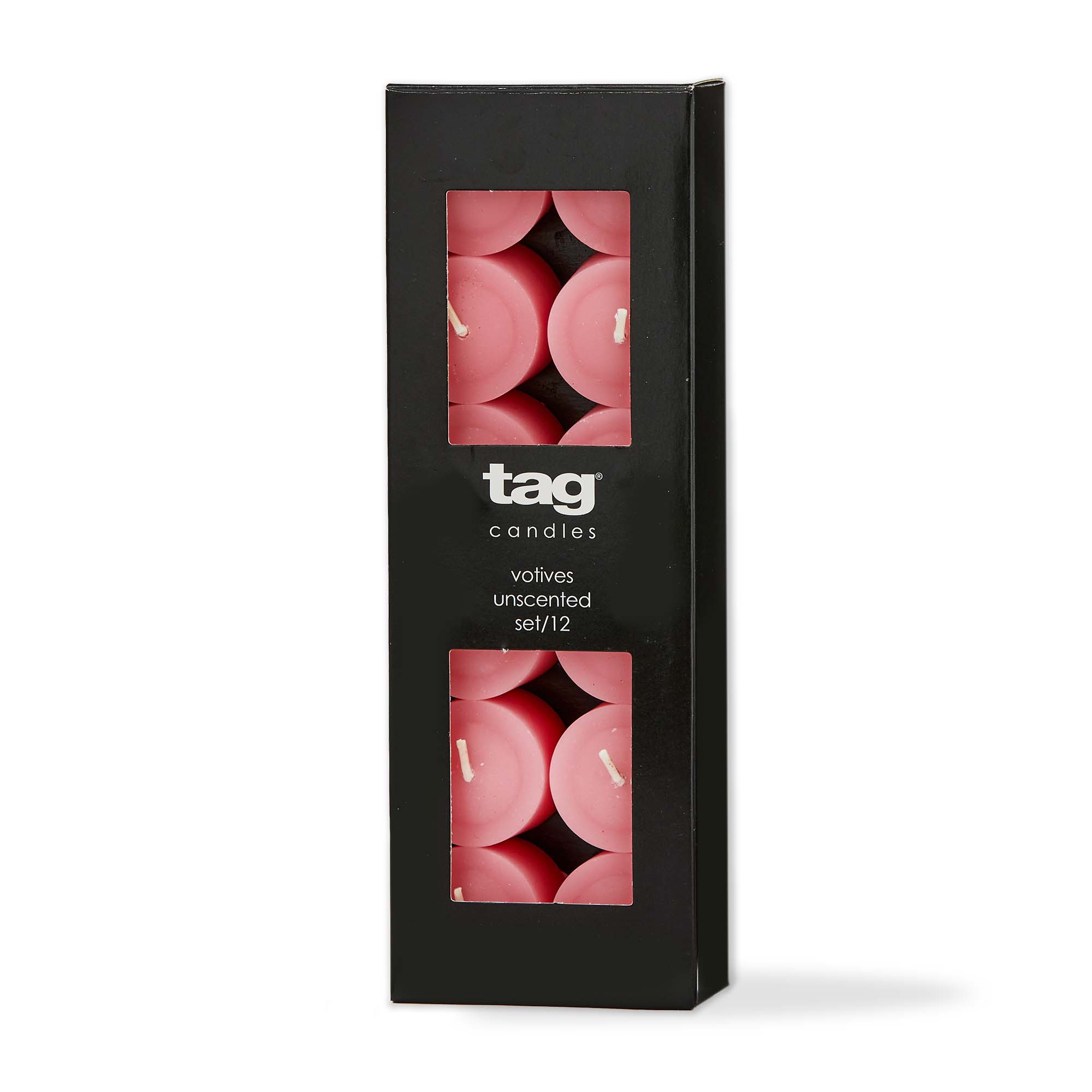 Picture of COLOR STUDIO VOTIVE CANDLES S/12 PINK