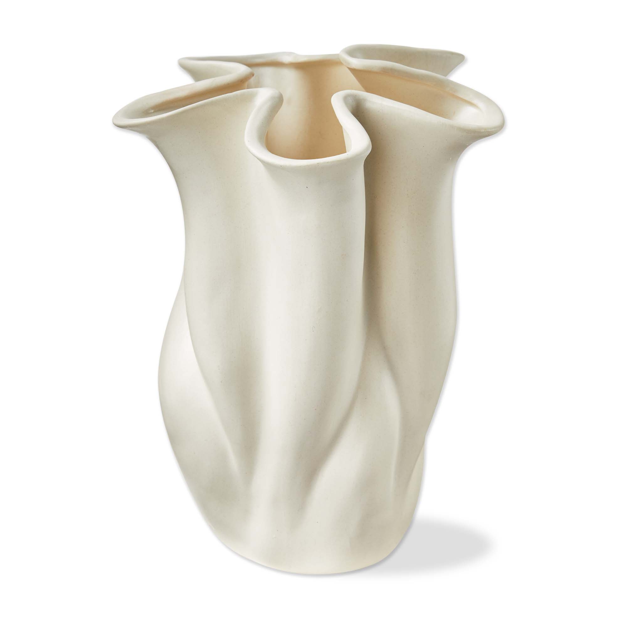 Picture of ORGANIC SWIRL EDGE VASE