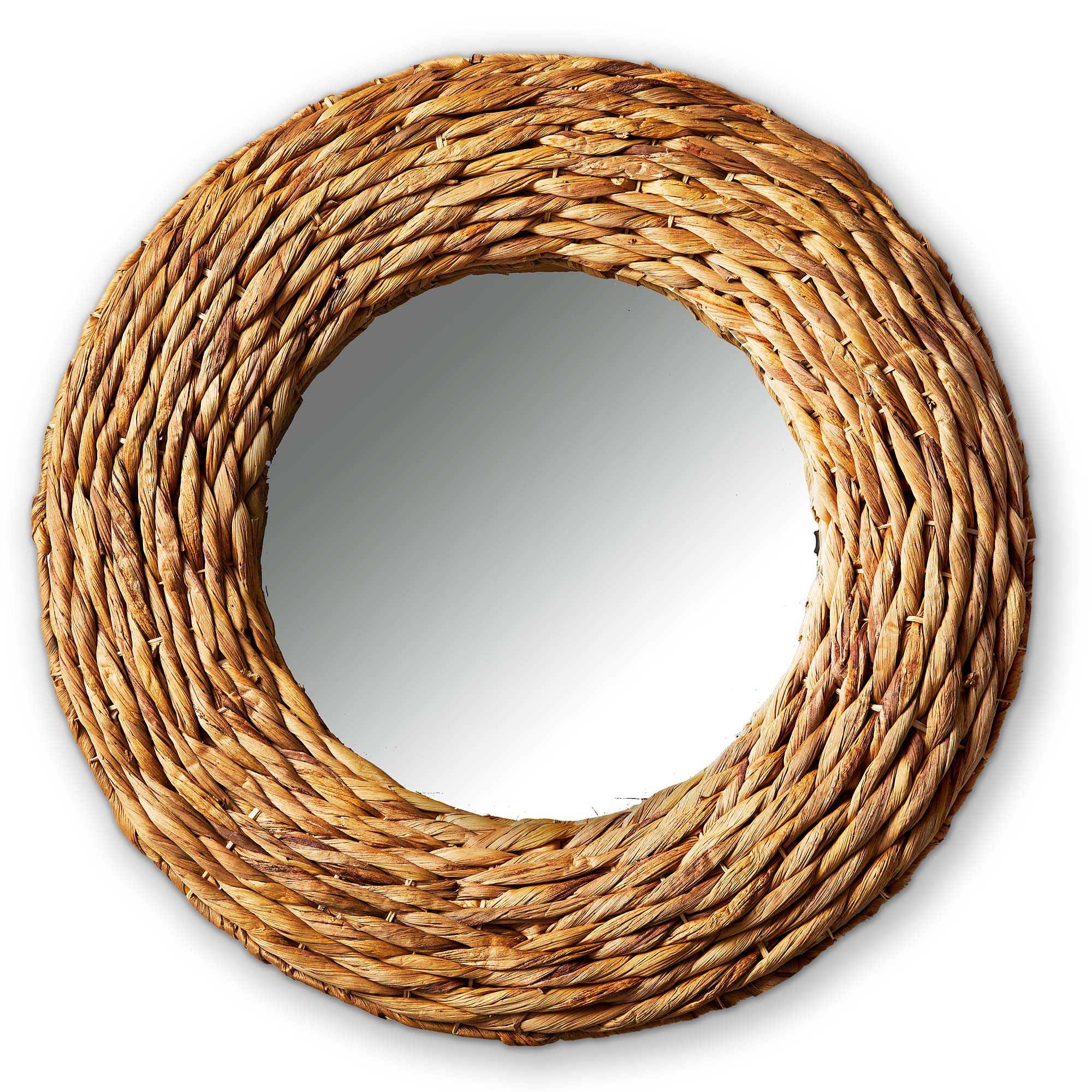 Picture of TWISTED WATER HYACINTH MIRROR