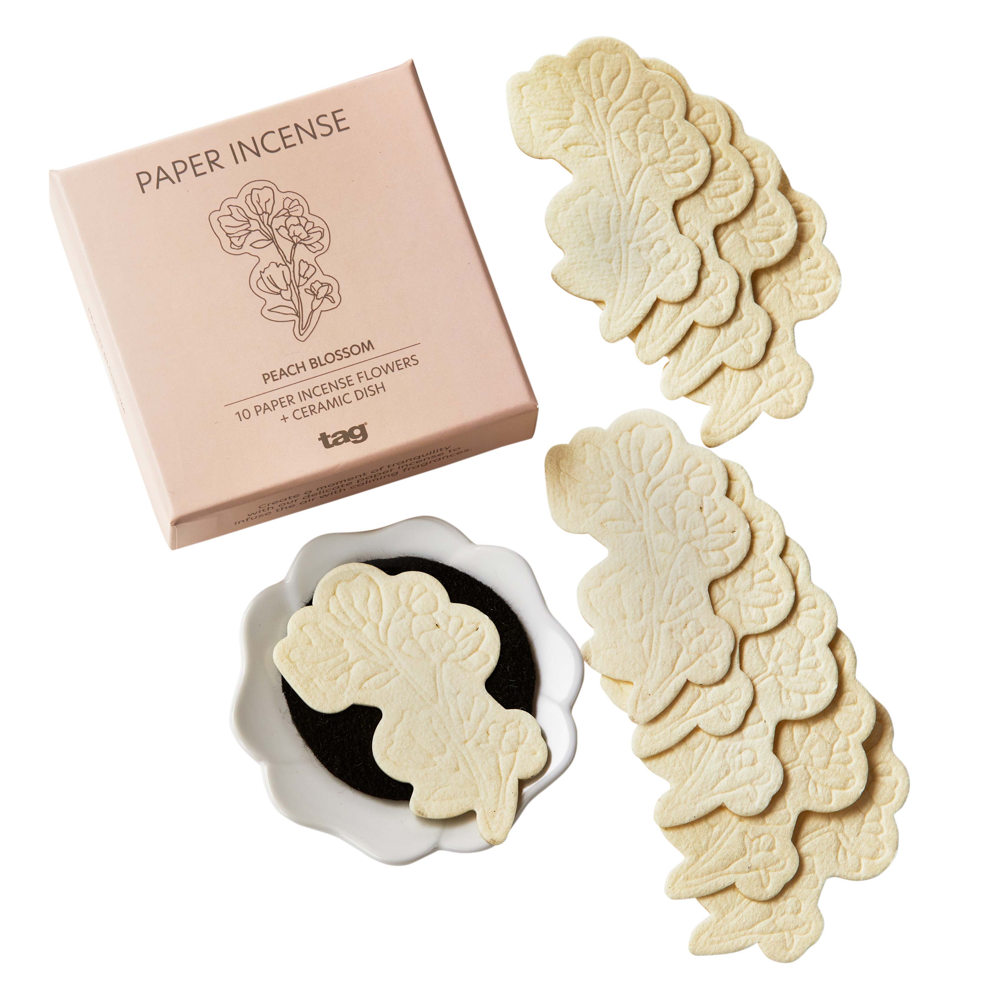 Picture of PEACH BLOSSOM PAPER INCENSE S/10