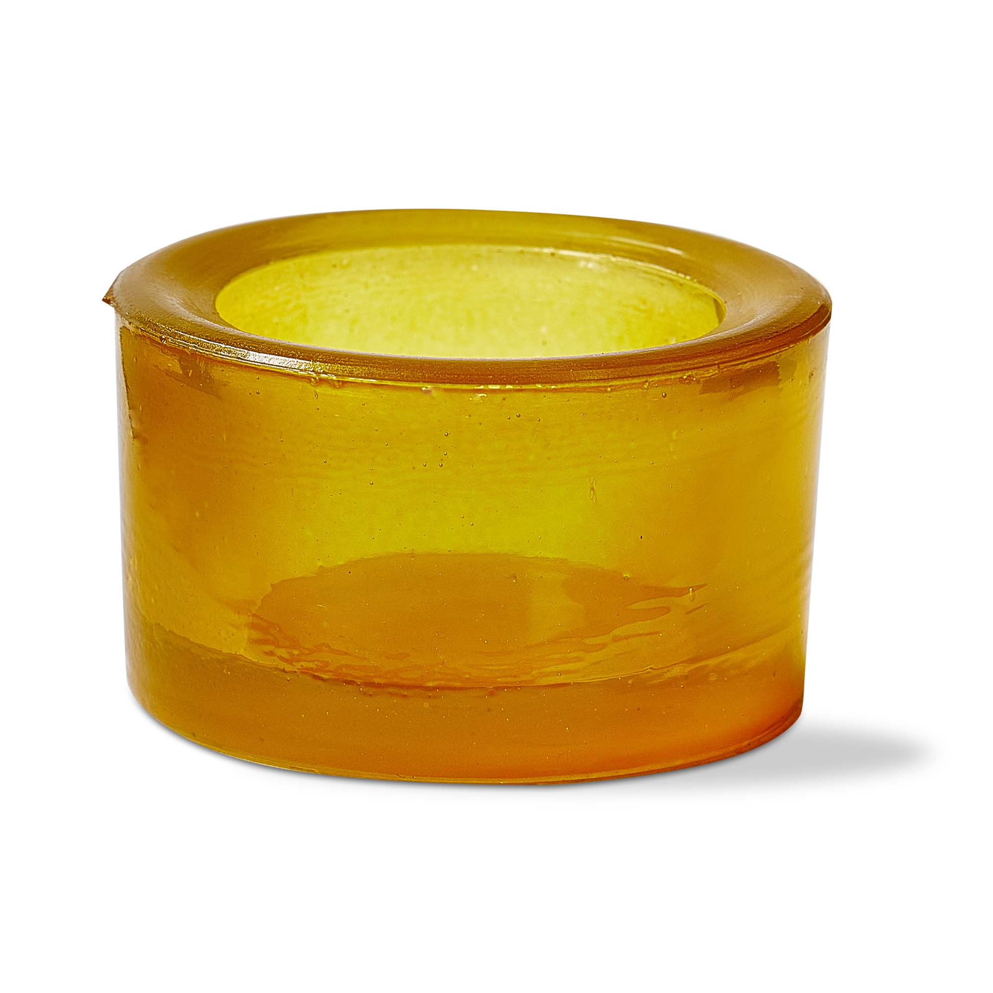 Picture of CHUNKY TEALIGHT HOLDER YELLOW