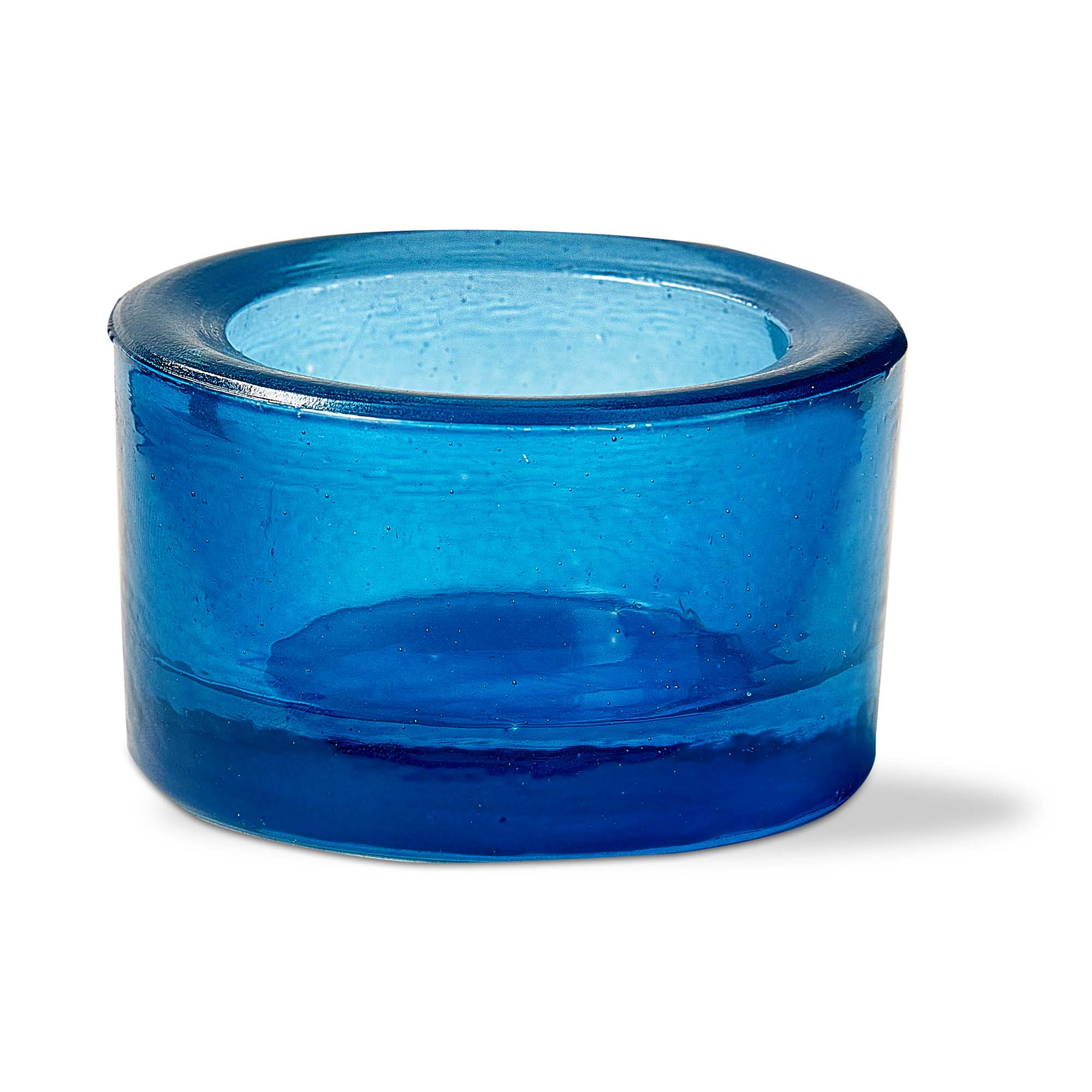 Picture of CHUNKY TEALIGHT HOLDER LT BLUE