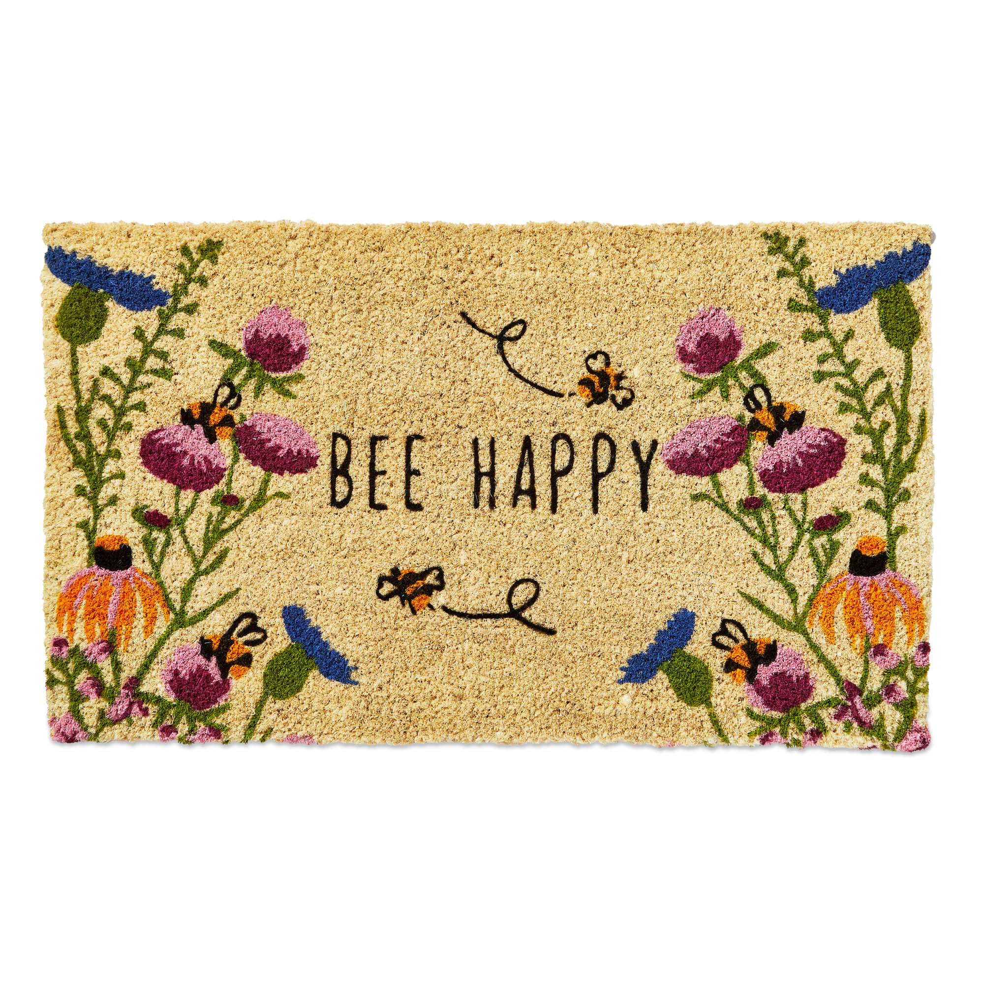Picture of BEE HAPPY WILDFLOWER COIR MAT