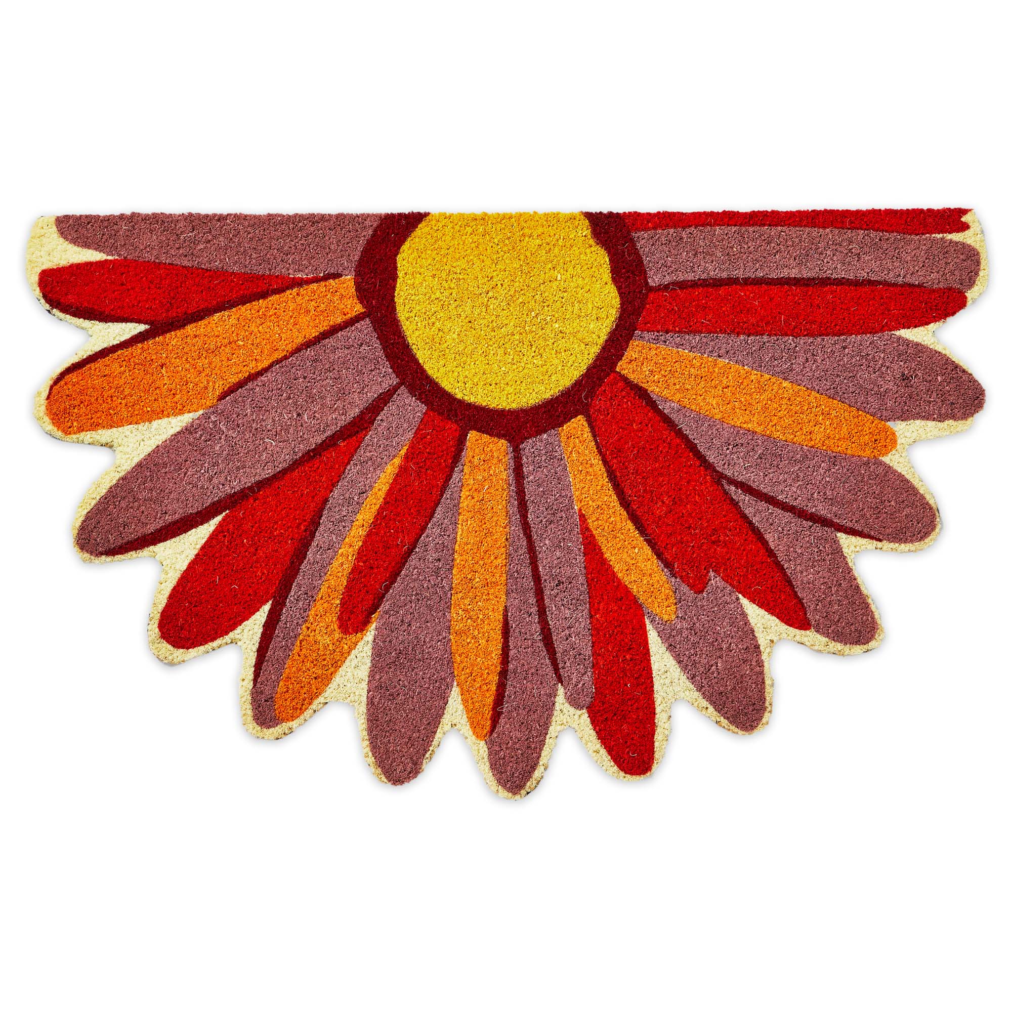 Picture of BLOSSOM FLOWER SHAPED PVC COIR MAT