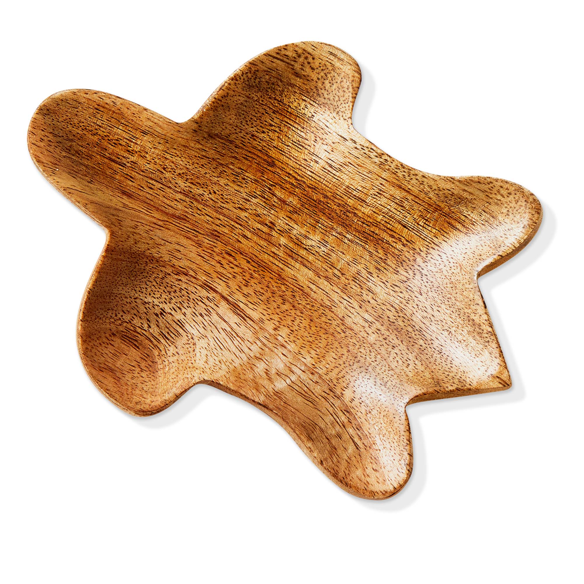 Picture of WOOD SEA TURTLE TRINKET DISH