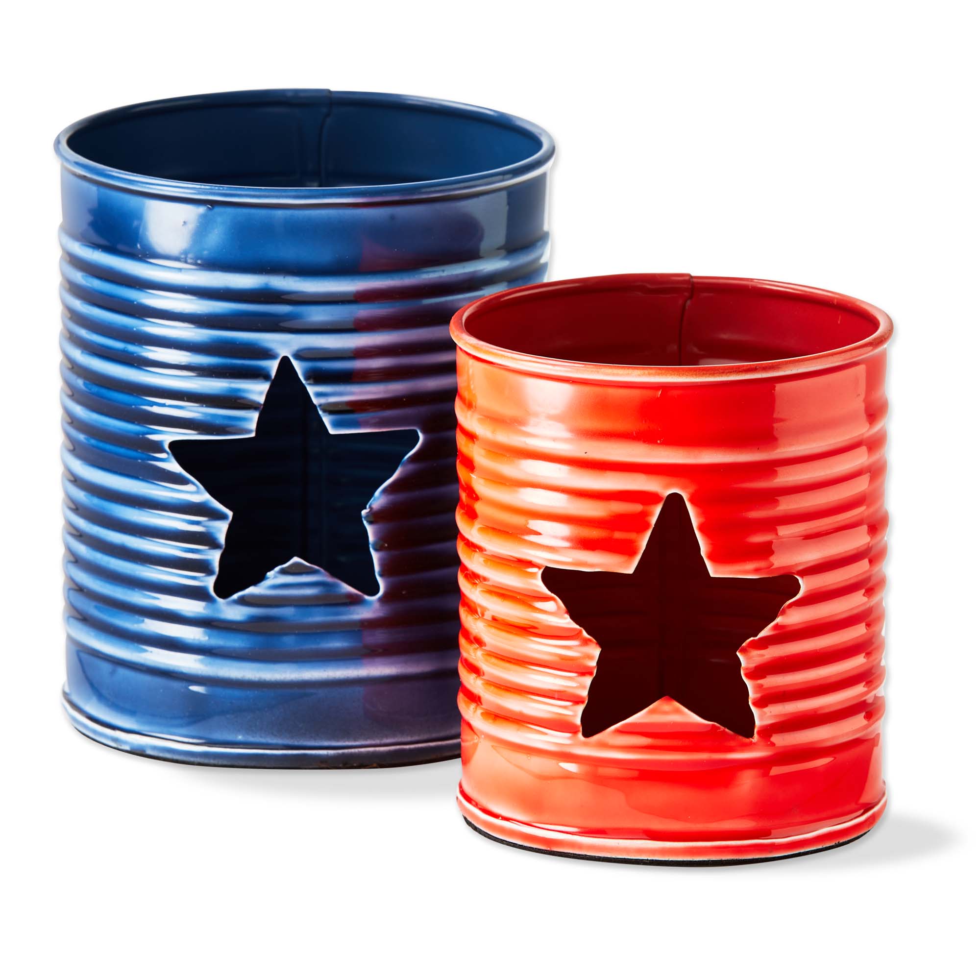 Picture of STAR ENAMEL VOTIVE HOLDER S/2