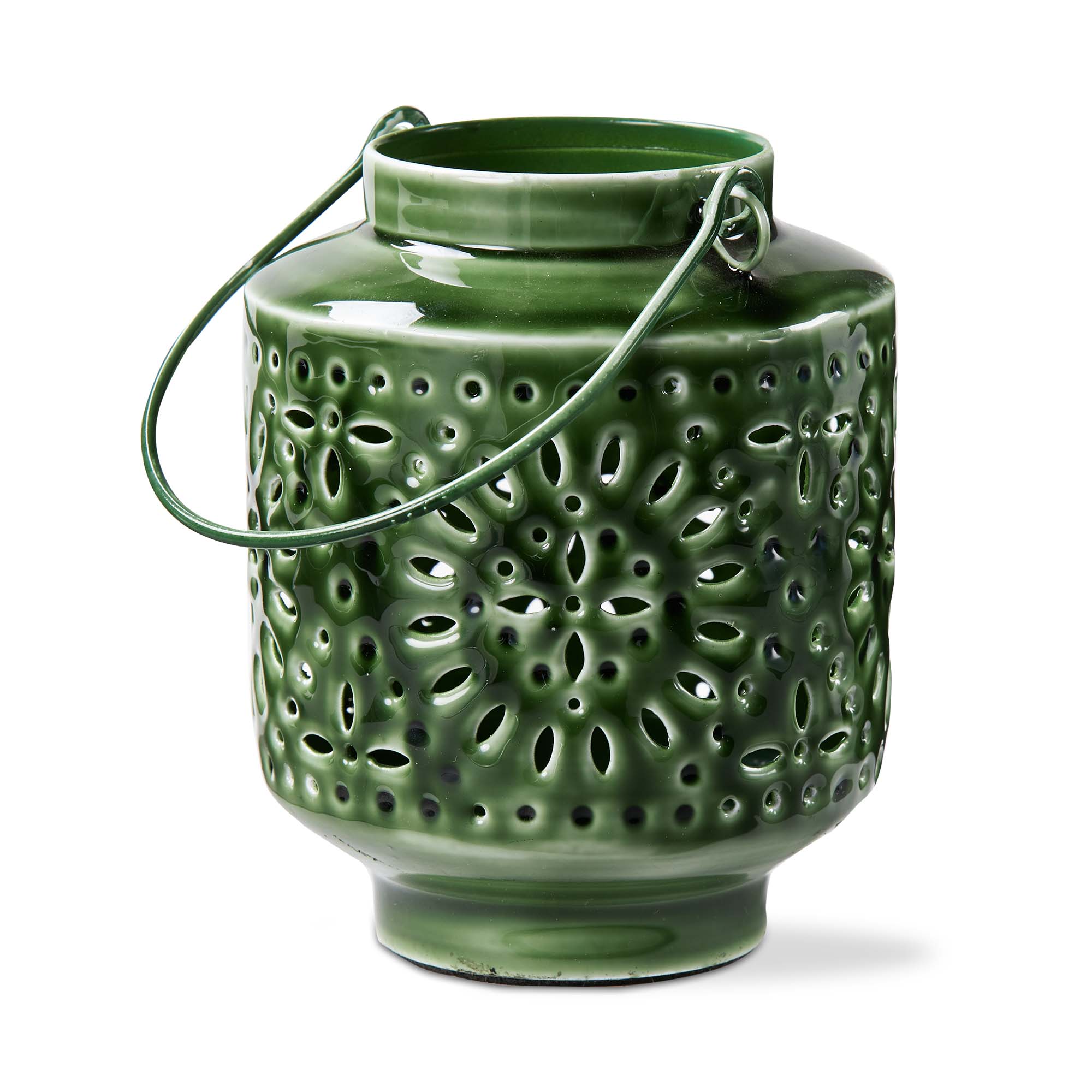 Picture of AURA ENAMEL LANTERN SM GREEN