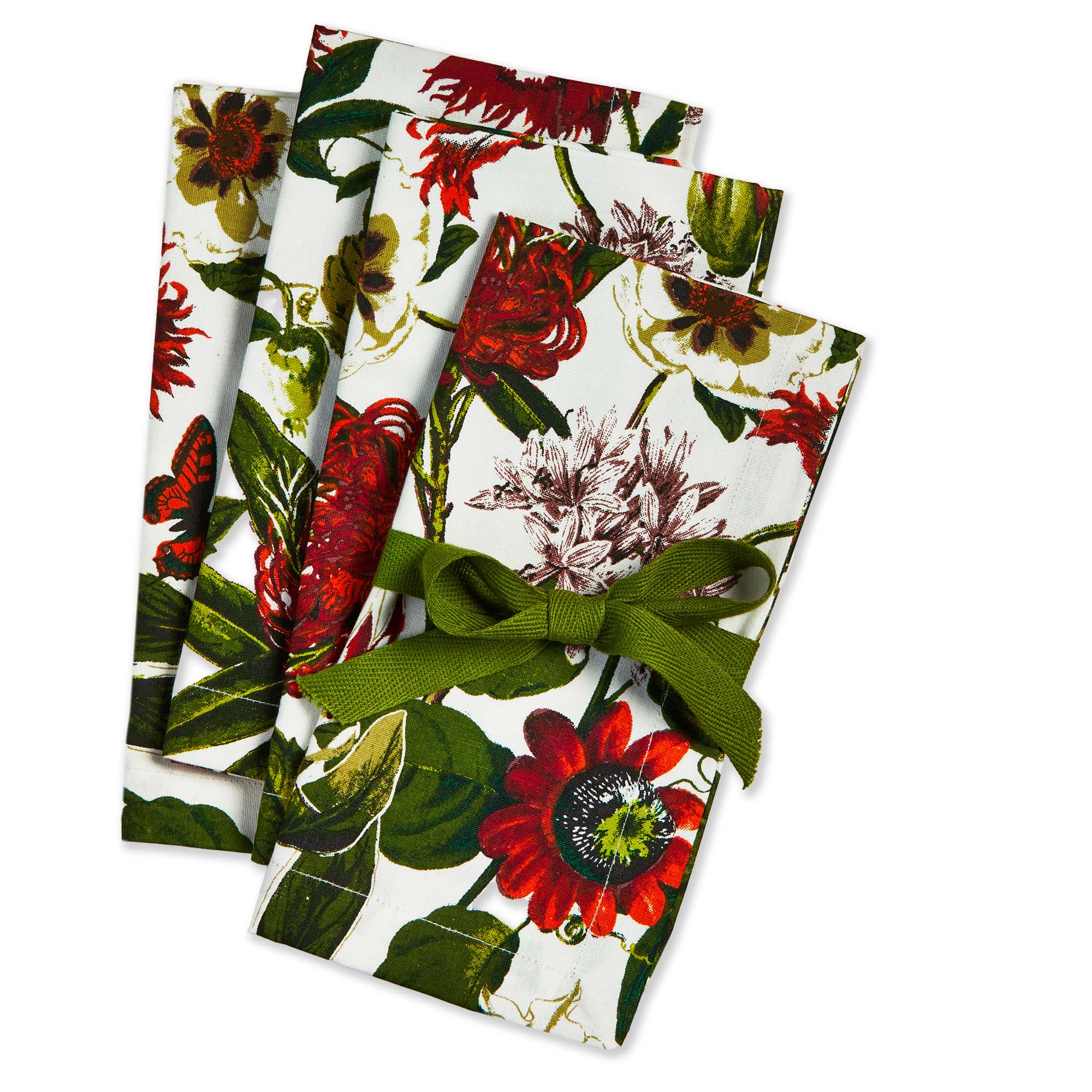 Picture of IN THE GARDEN BOTANICAL NAPKIN S/4