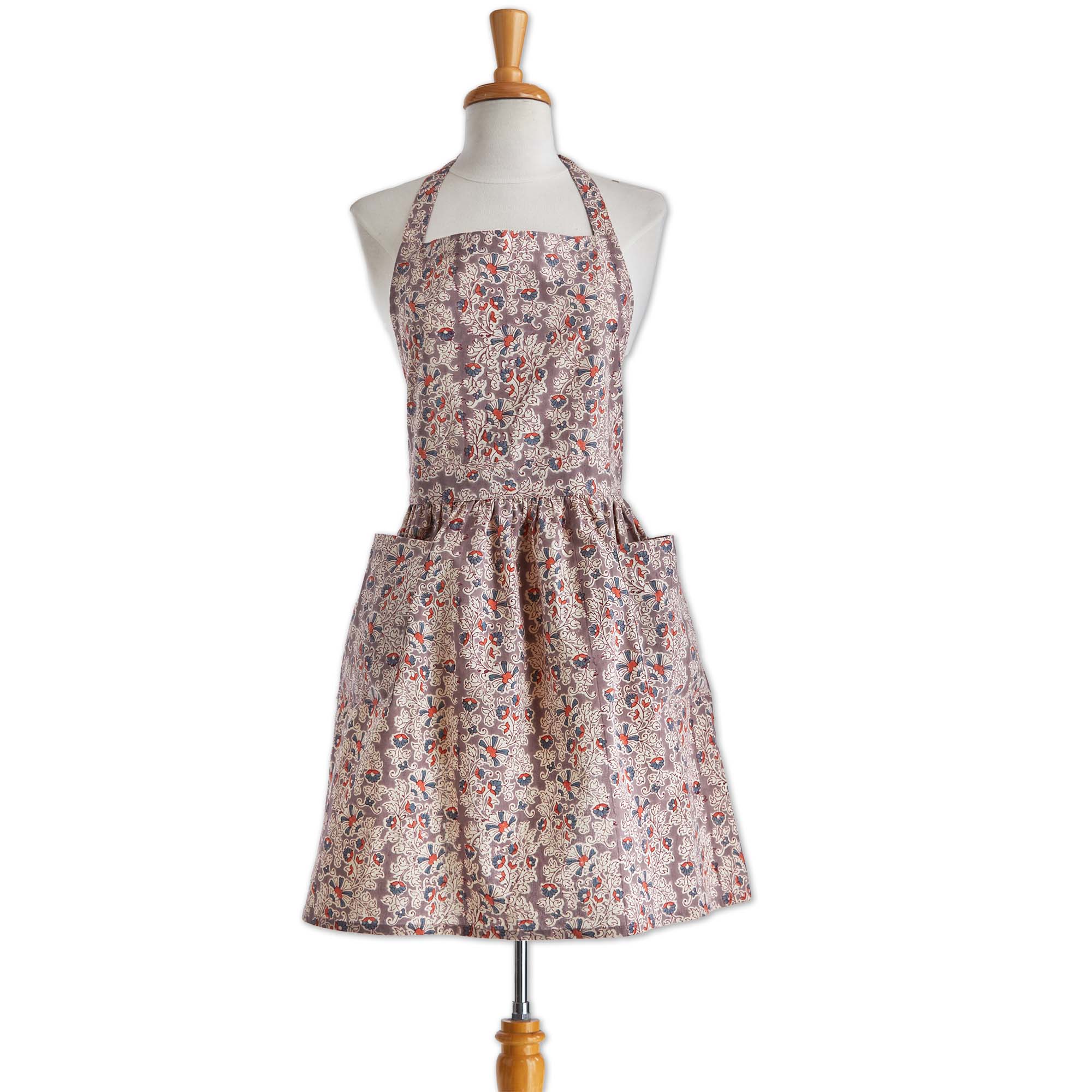Picture of JASMINE BLOCK PRINT APRON