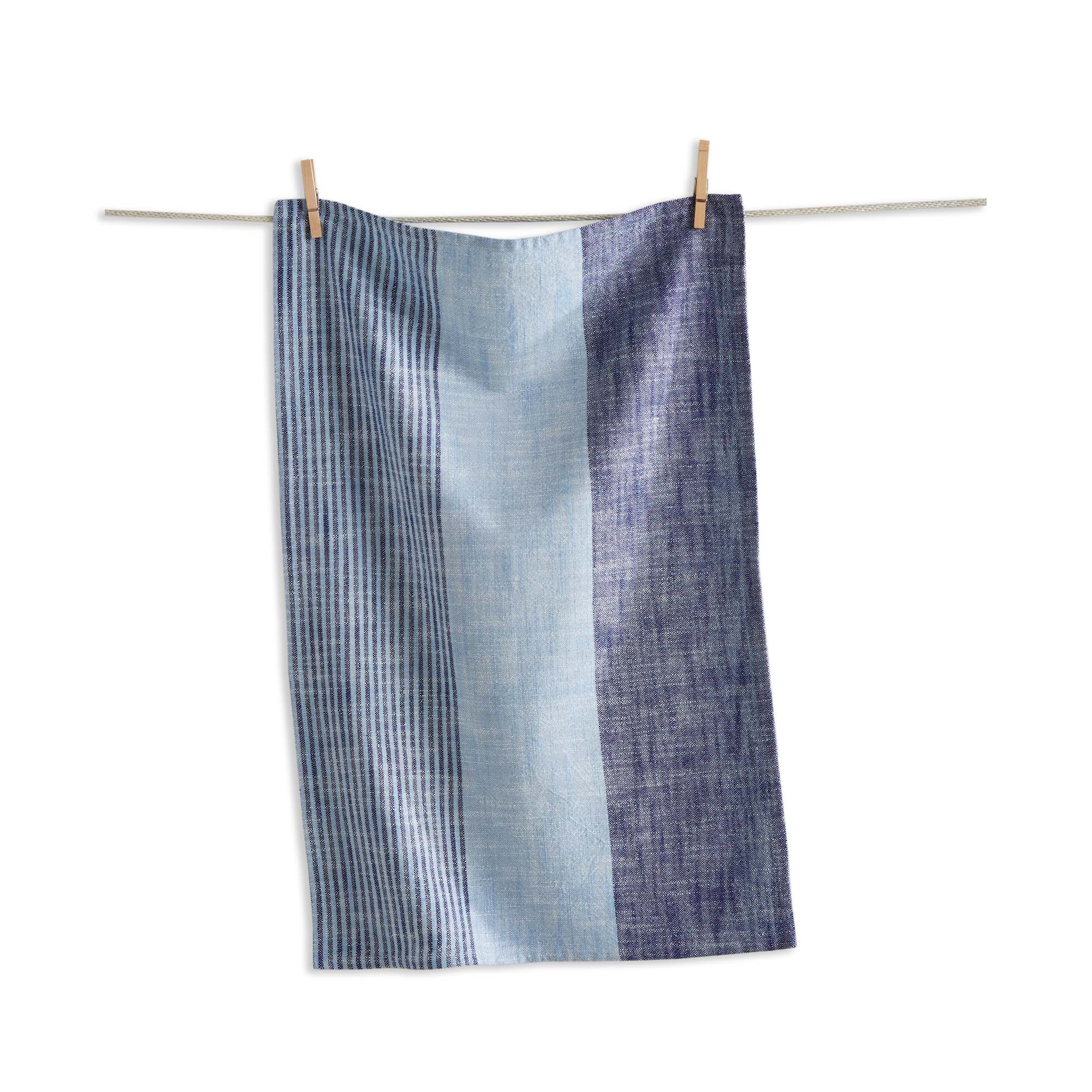 Picture of BAHA STRIPE DISHTOWEL BLUE