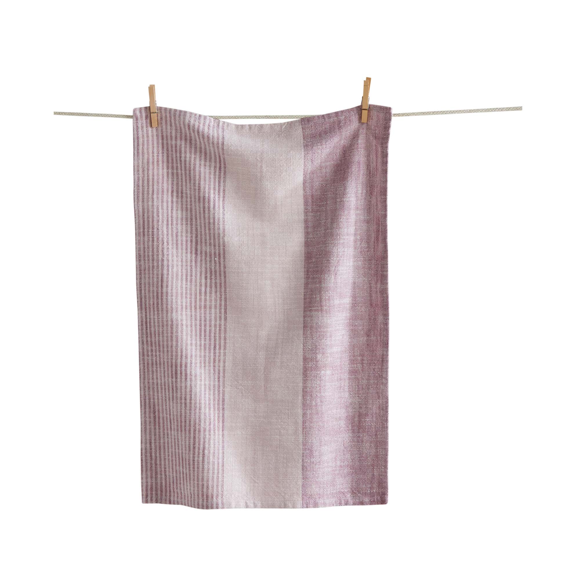 Picture of BAHA STRIPE DISHTOWEL LAVENDER