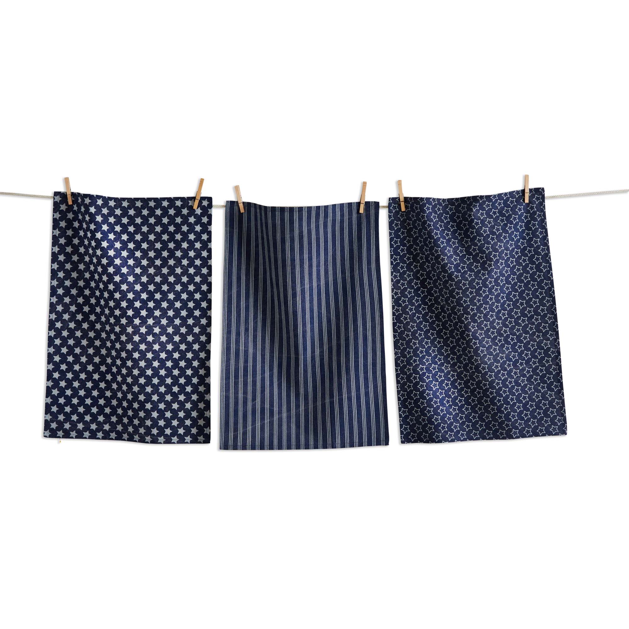 Picture of STARS & STRIPES DISHTOWEL S/3