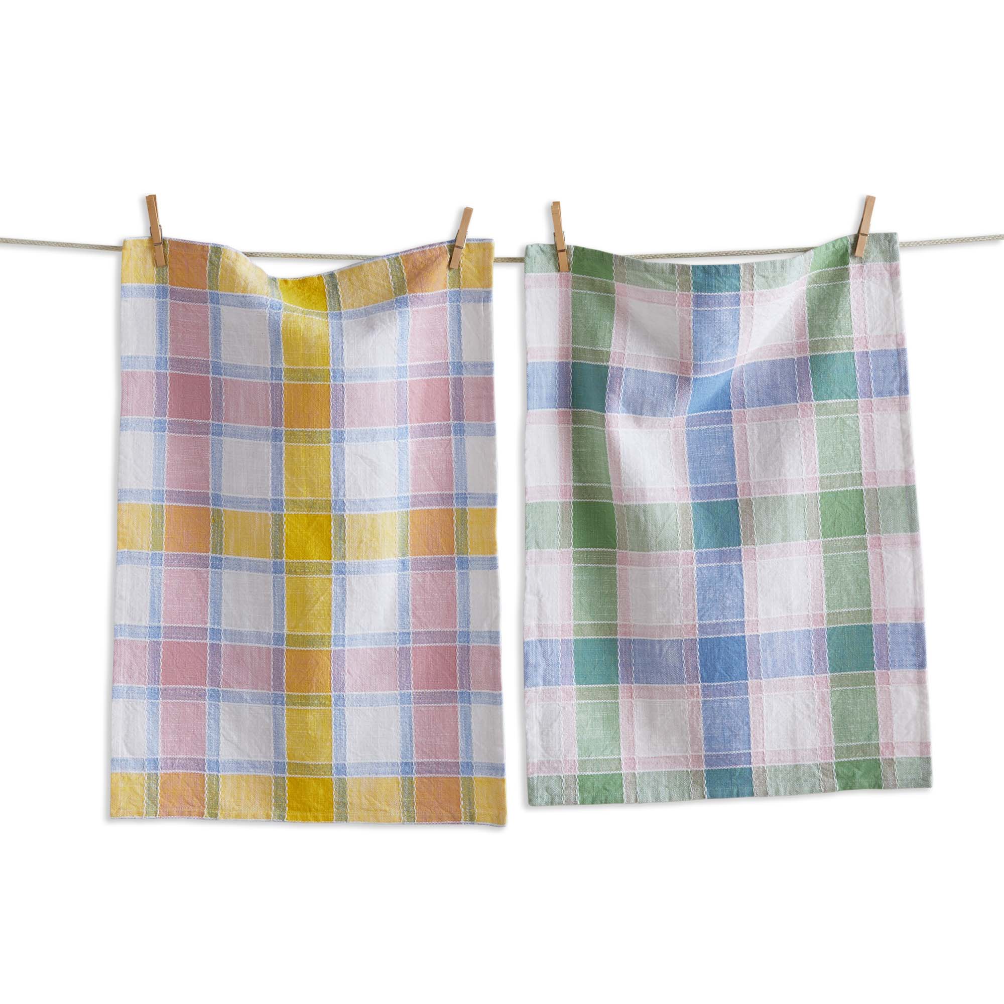 Picture of SORBET CHECK DISHTOWEL S/2