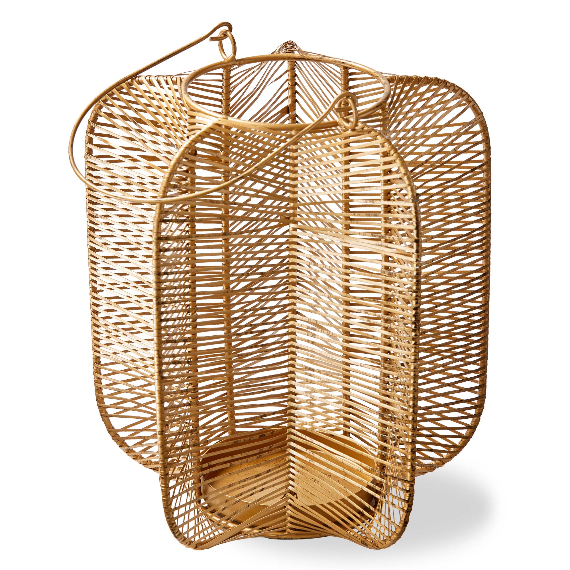 Picture of WELLS OUTDOOR/INDOOR LNTRN LG ANTQ BRASS