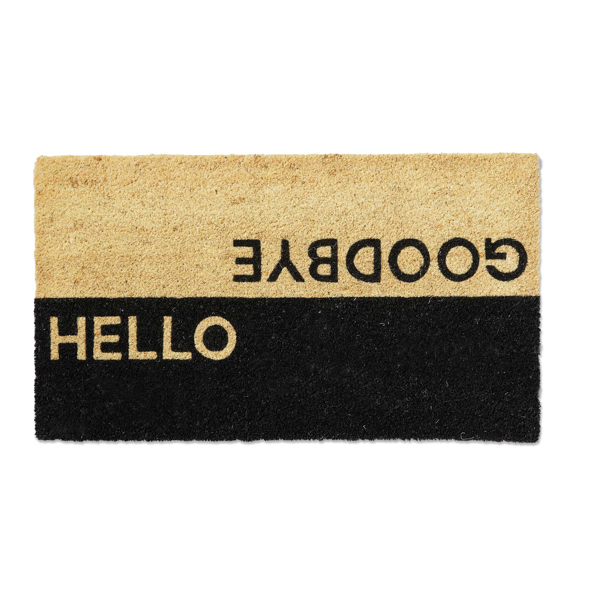Picture of HELLO GOODBYE PVC COIR MAT