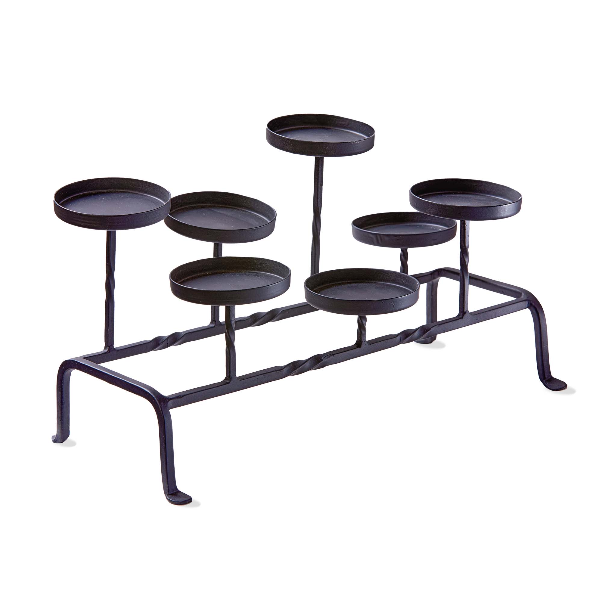 Picture of TWIST FIREPLACE 7 PILLAR HOLDER