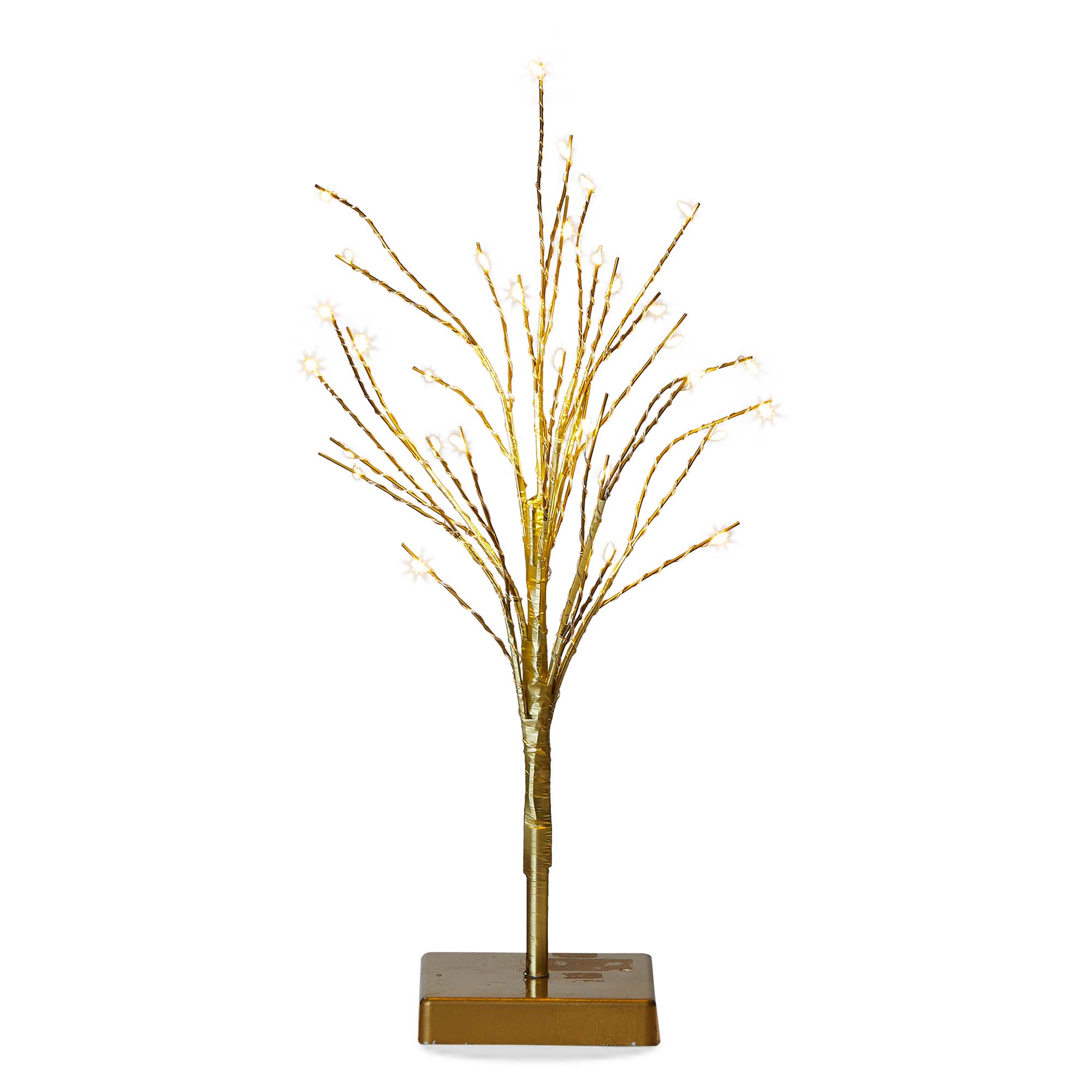 Picture of GLINT LED TREE SHORT GOLD