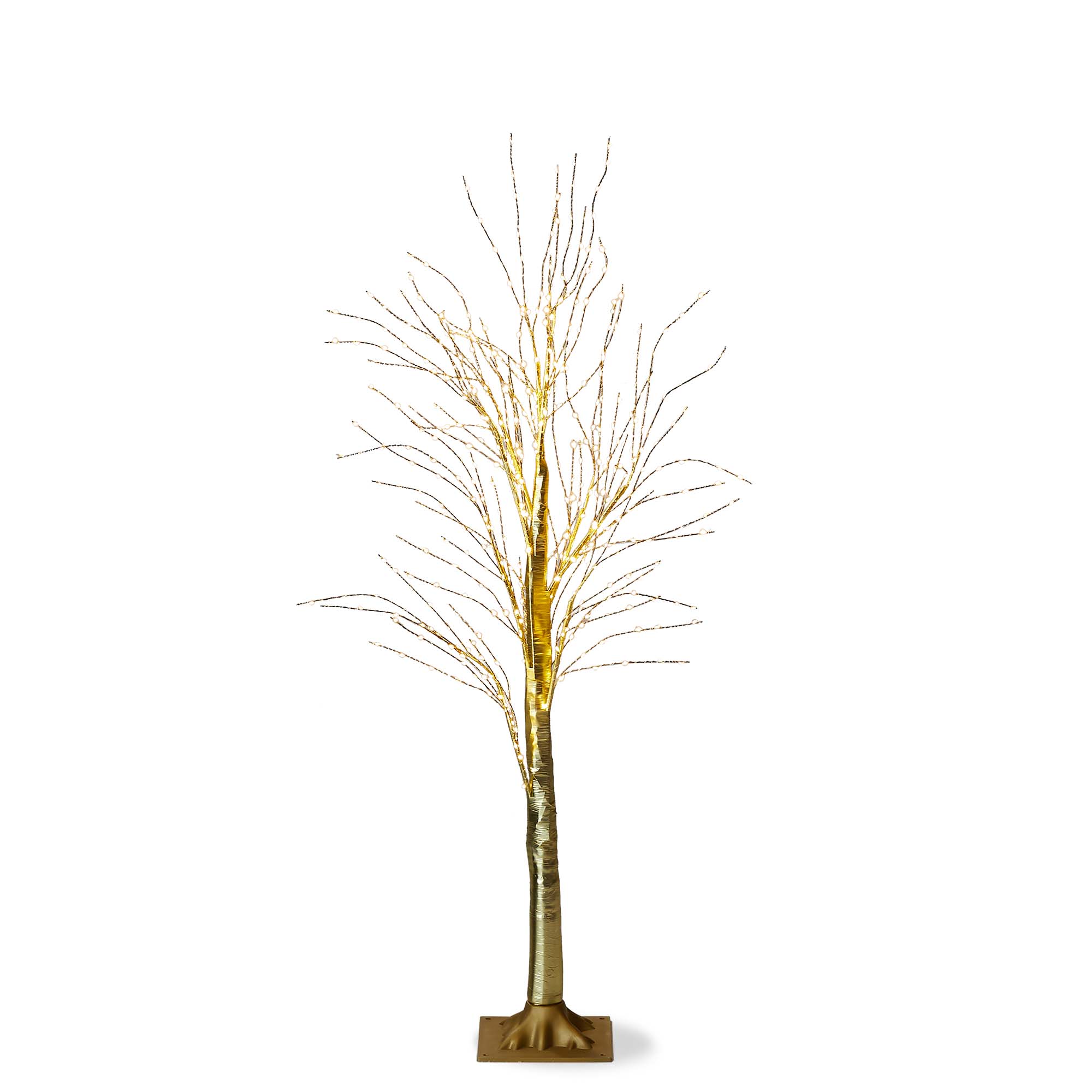 Picture of TWINKLE LED PINE TREE 4FT GOLD