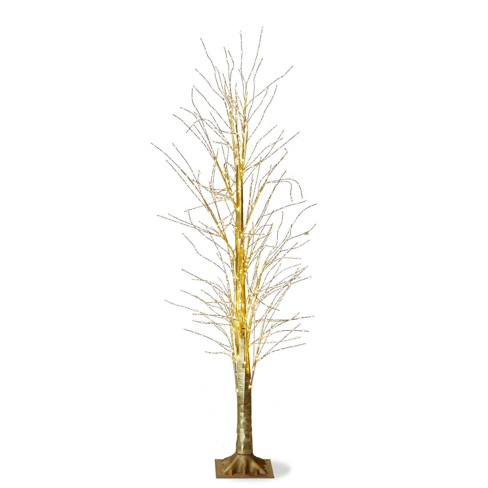 Picture of TWINKLE LED PINE TREE 5FT GOLD