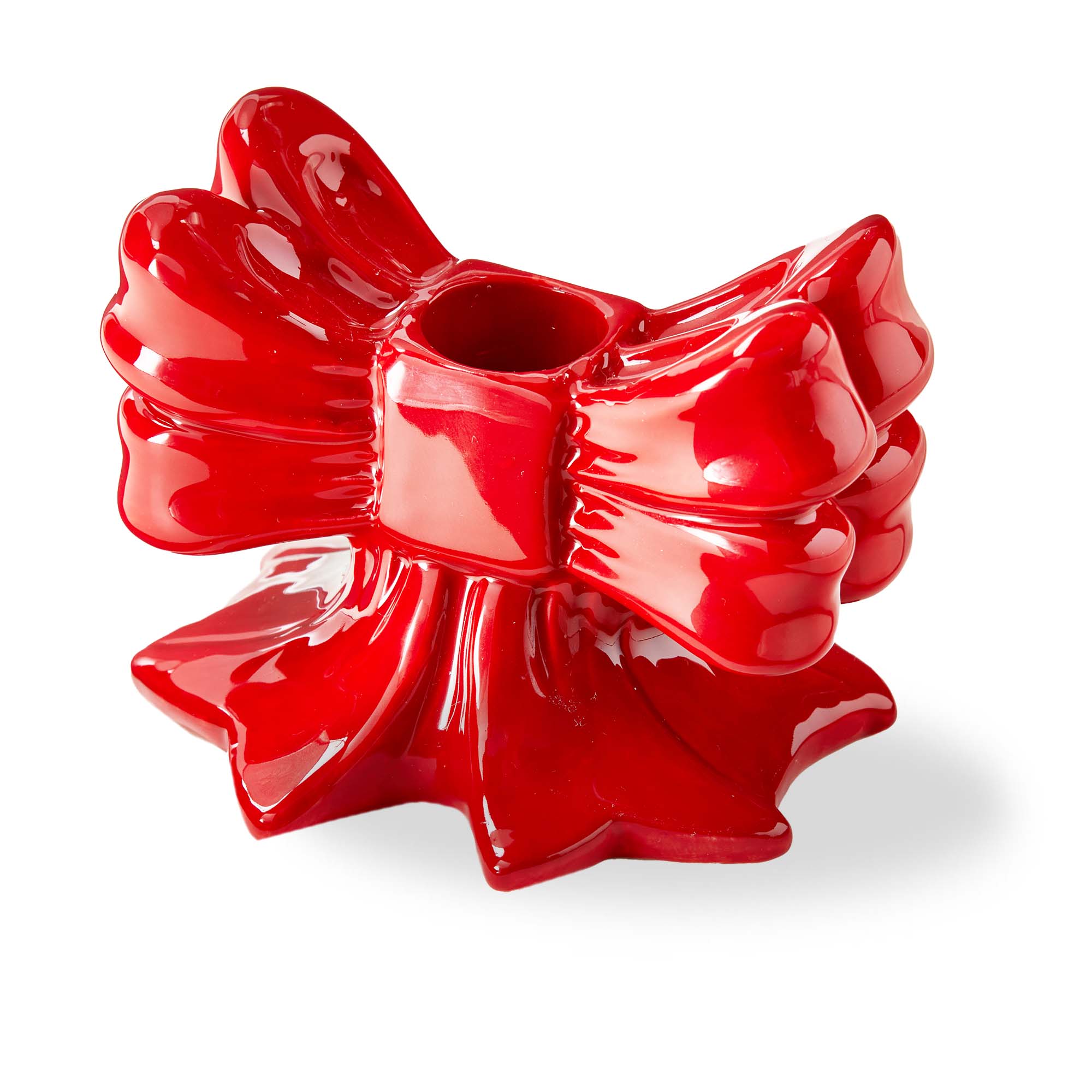 Picture of VERY MERRY BOW TAPER HOLDER