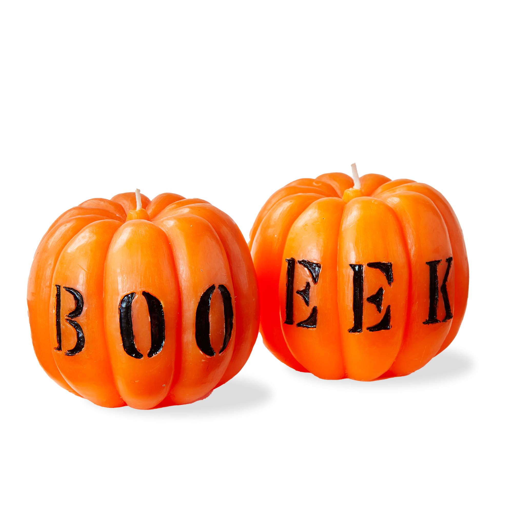Picture of BOO EEK PUMPKIN CANDLE S/2