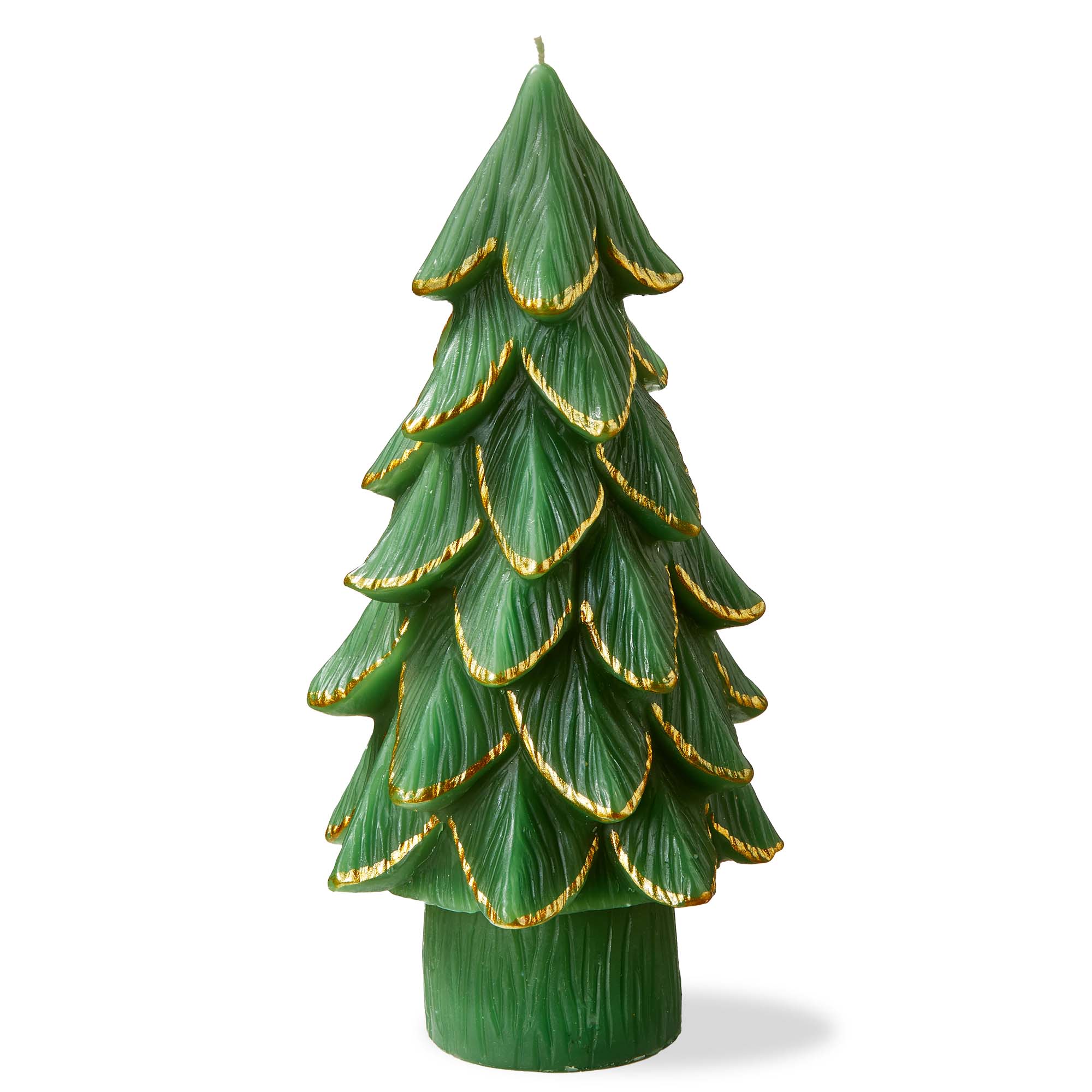 Picture of GILDED PINE TREE CANDLE LG GREEN