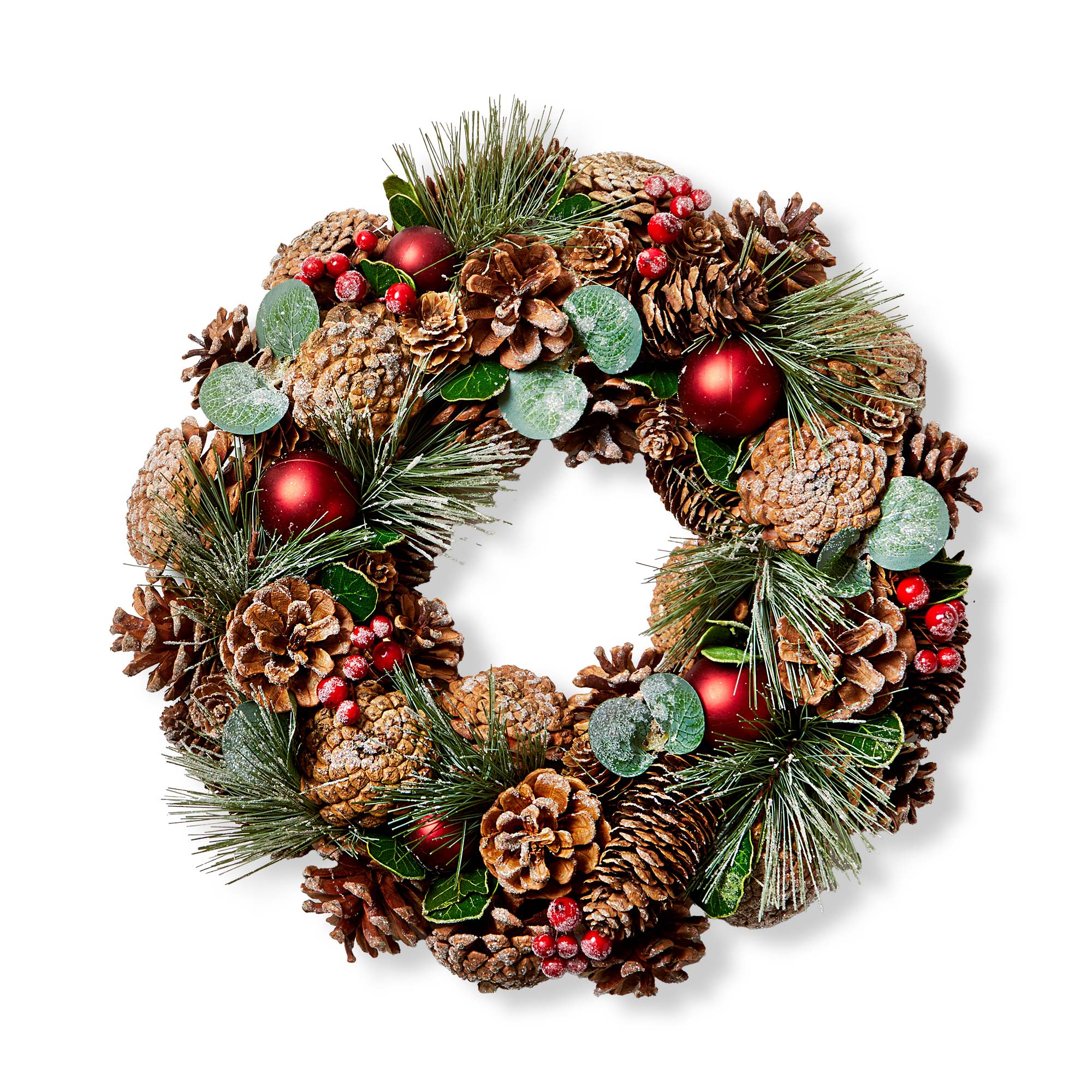 Picture of HOLIDAY PINECONE WREATH