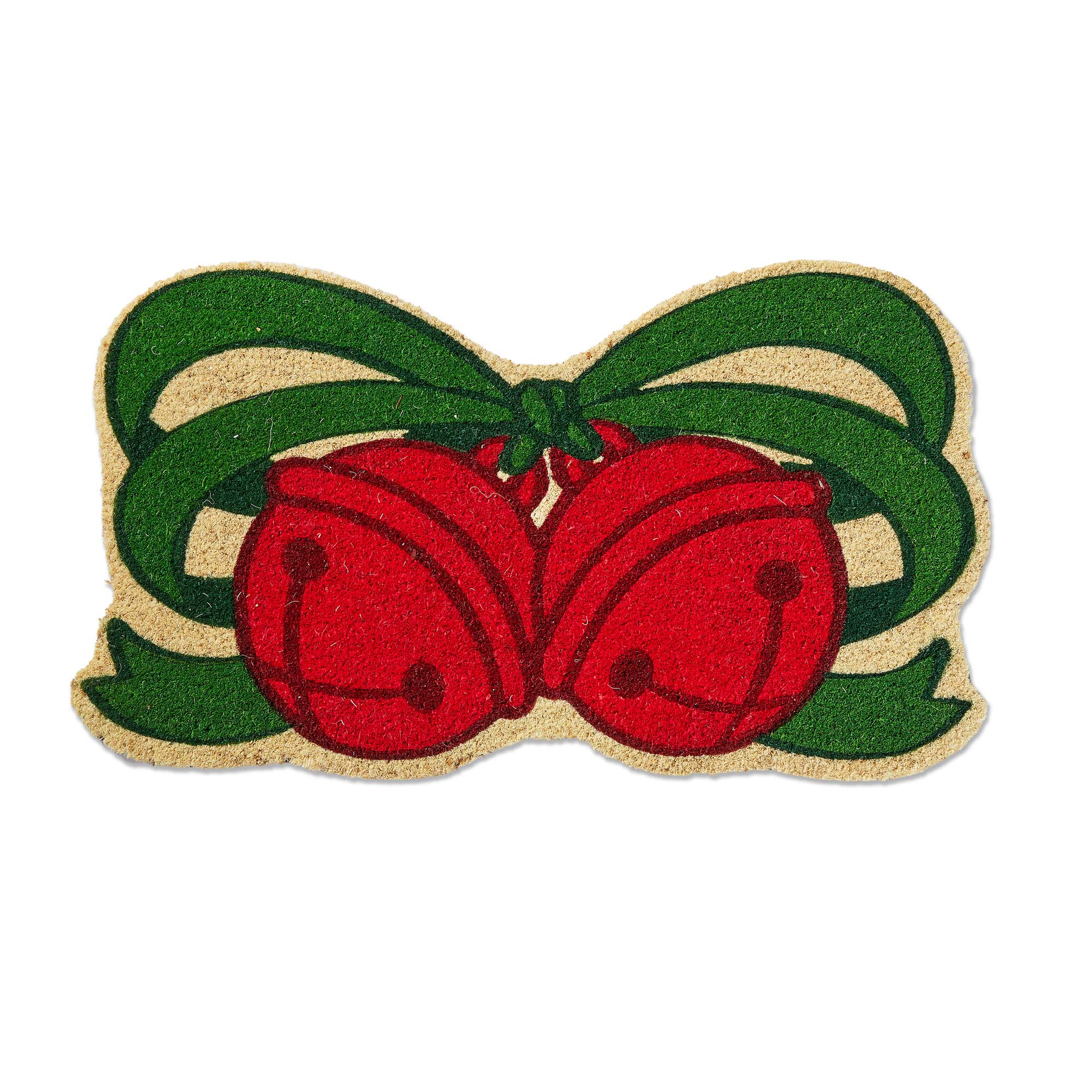 Picture of JINGLE BELLS SHAPED PVC COIR MAT