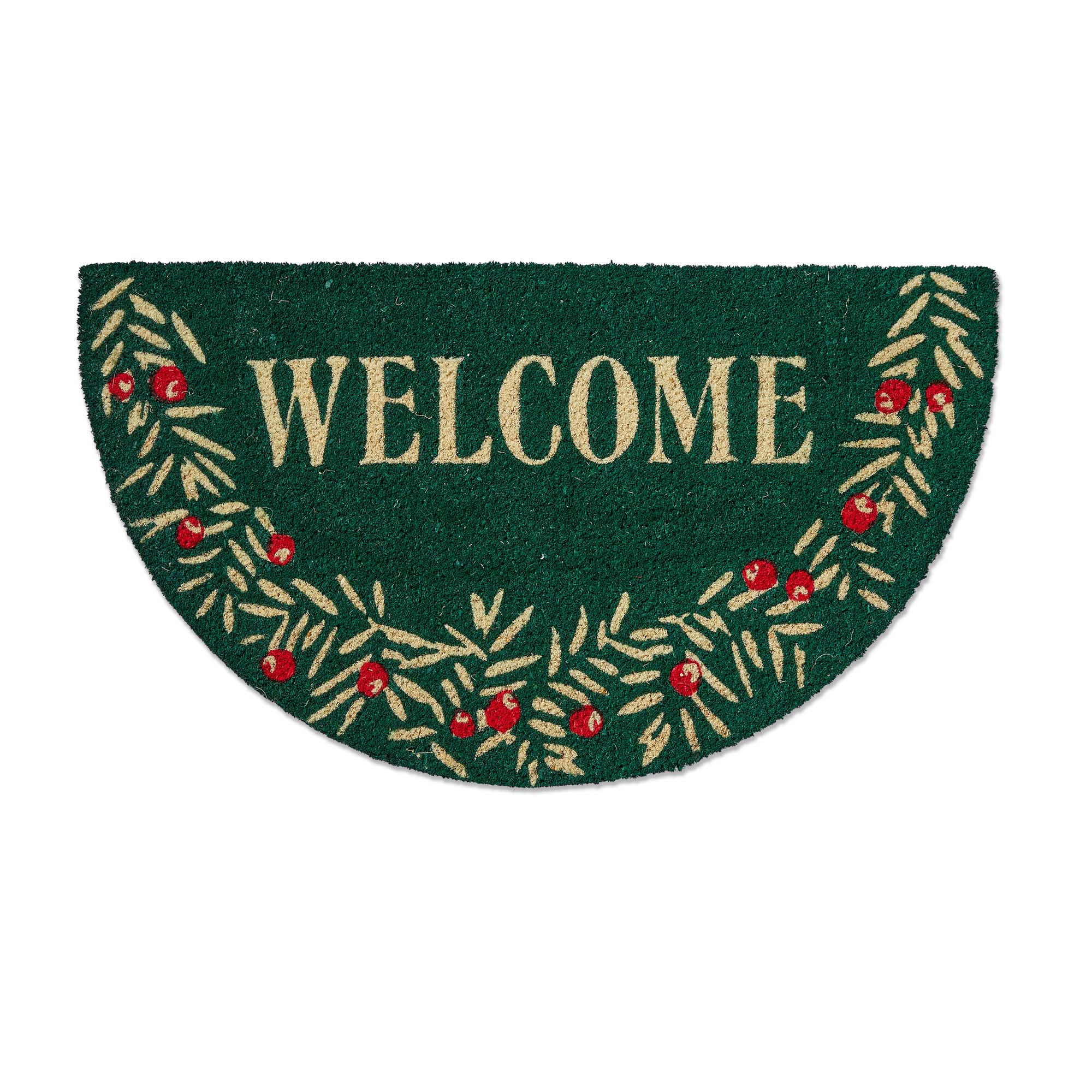 Picture of WELCOME SPRIG SHAPED PVC COIR MAT
