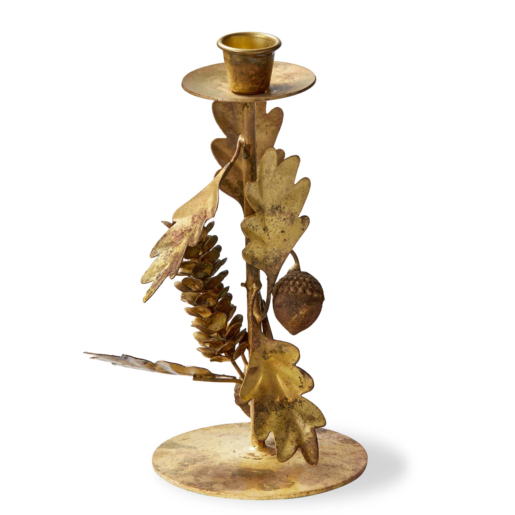 Picture of OAK LEAF & ACORN TAPER HOLDER SMALL