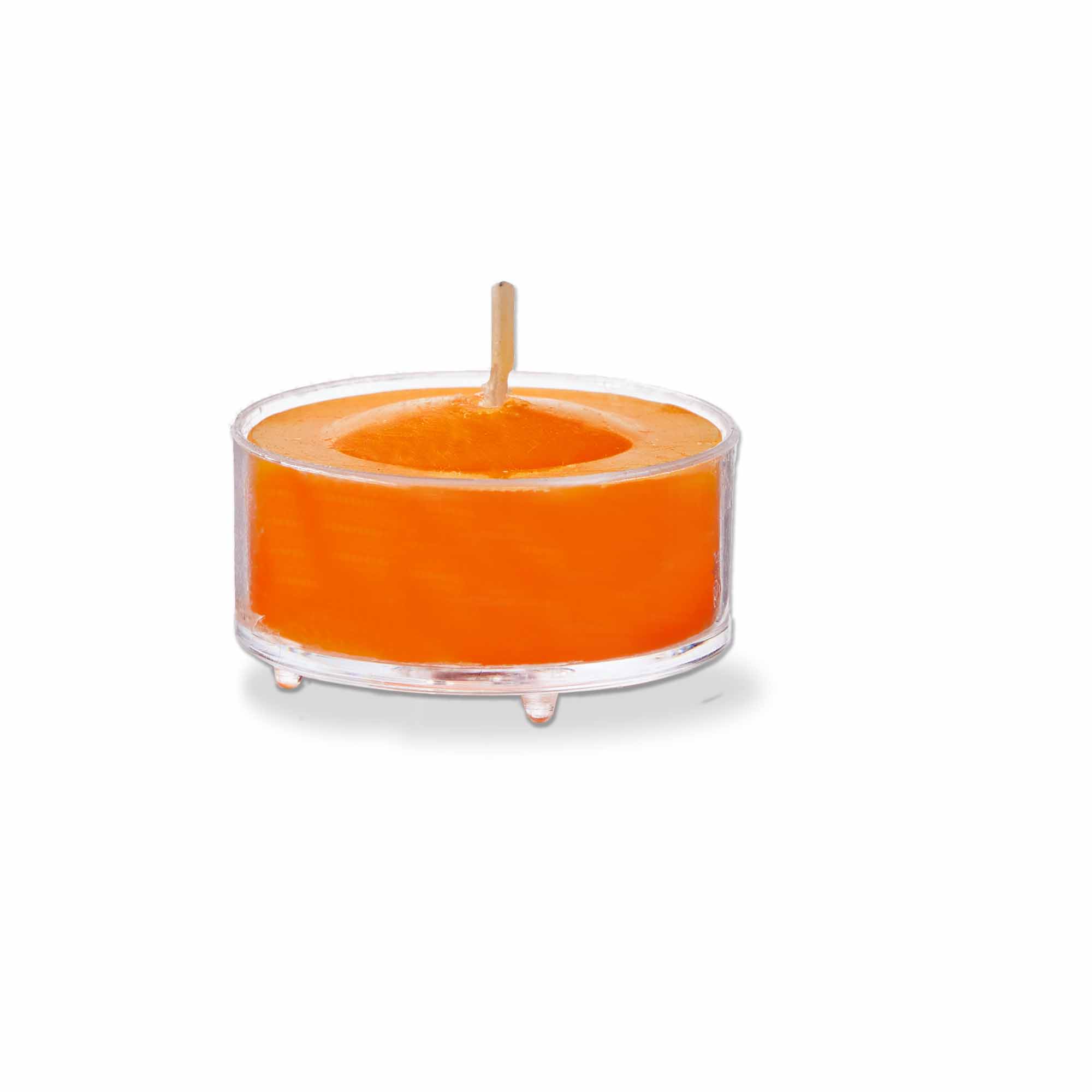 Picture of COLOR STUDIO TEALIGHT CANDLES S/8 ORANGE