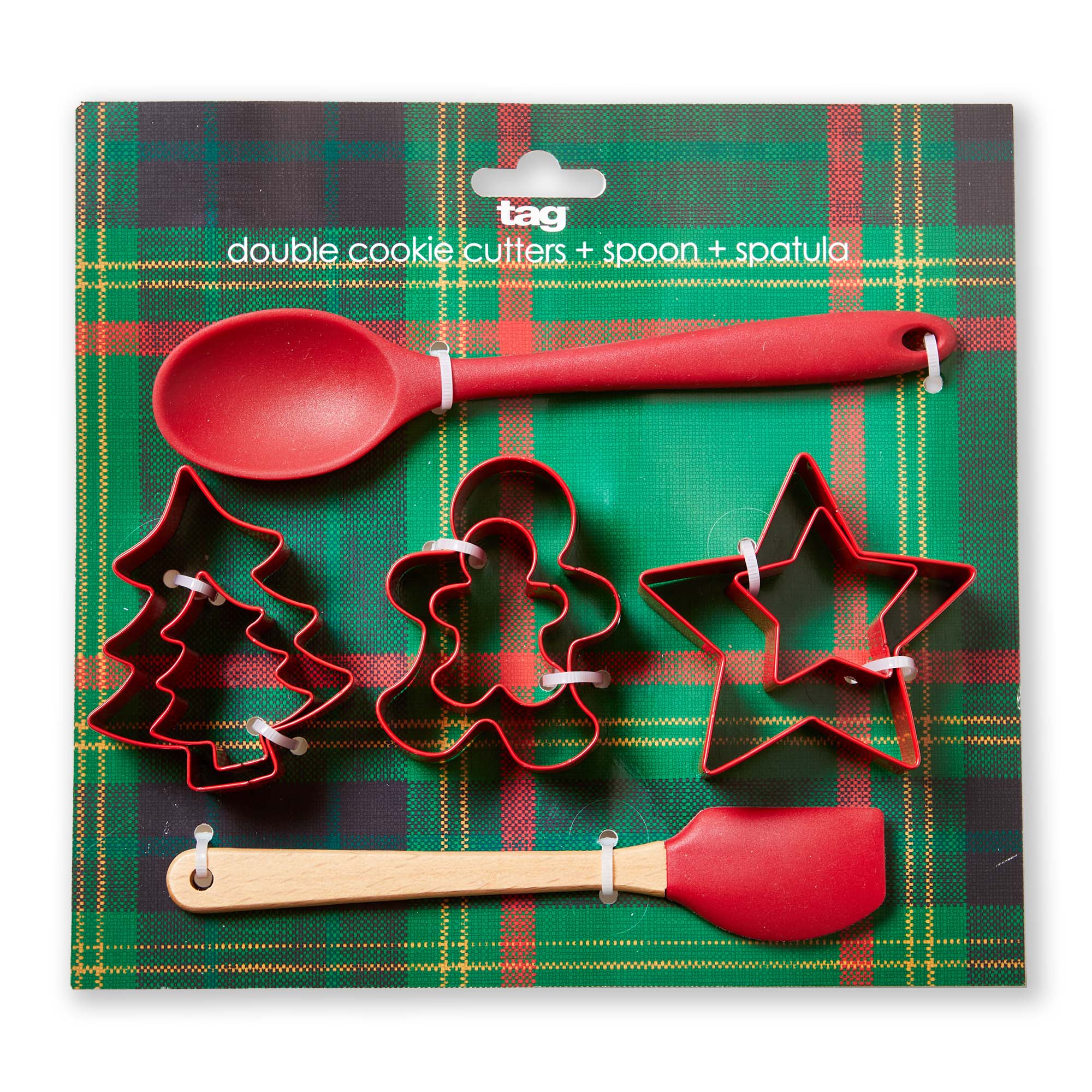 Picture of COOKIE CUTTER SPATULA SPOON S/8