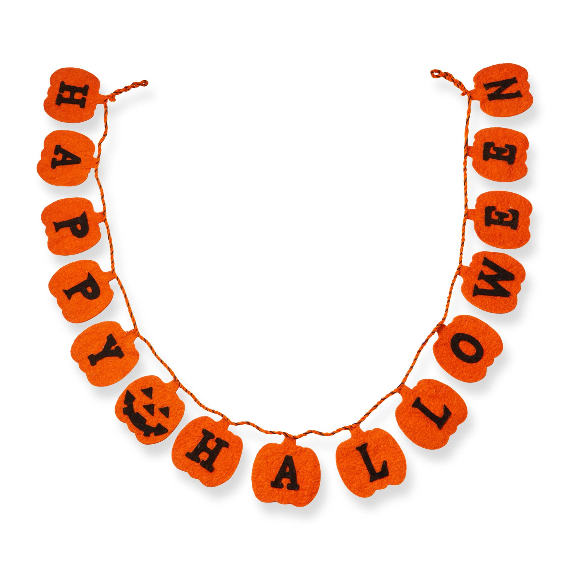 Picture of HAPPY HALLOWEEN WOOL FELT GARLAND