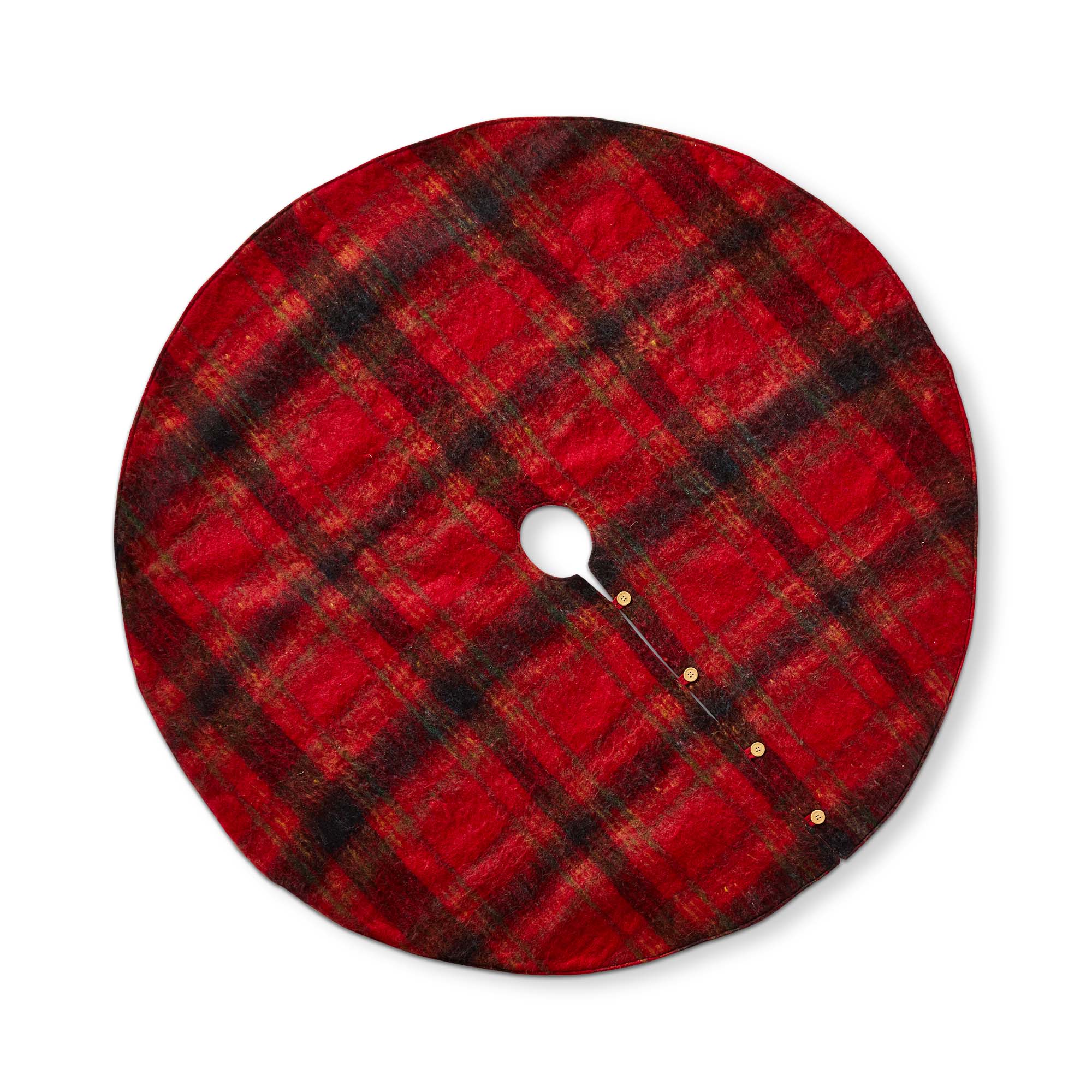 Picture of WOOLY PLAID TREE SKIRT