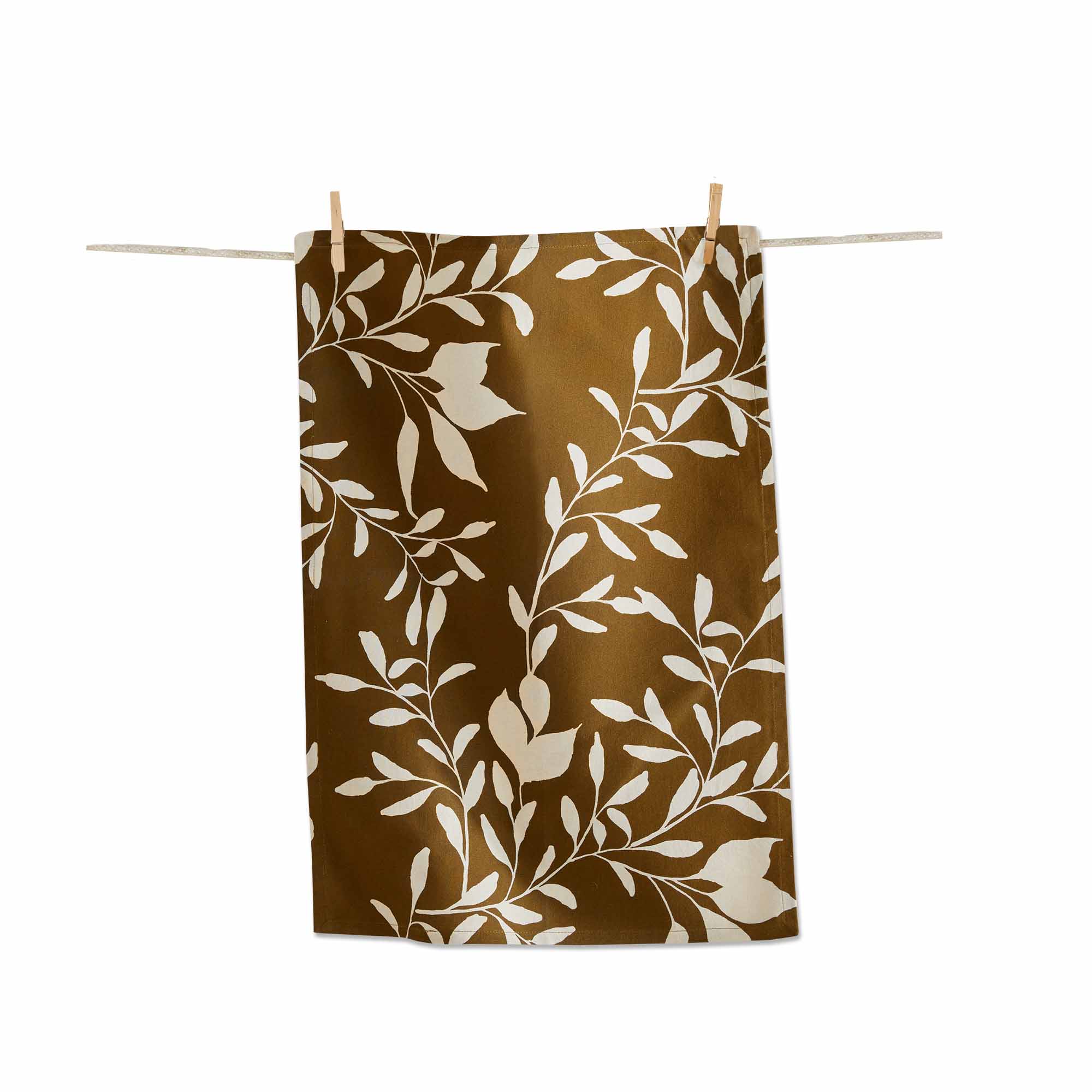 Picture of AUTUMN BOTANICAL DISHTOWEL FOLIAGE
