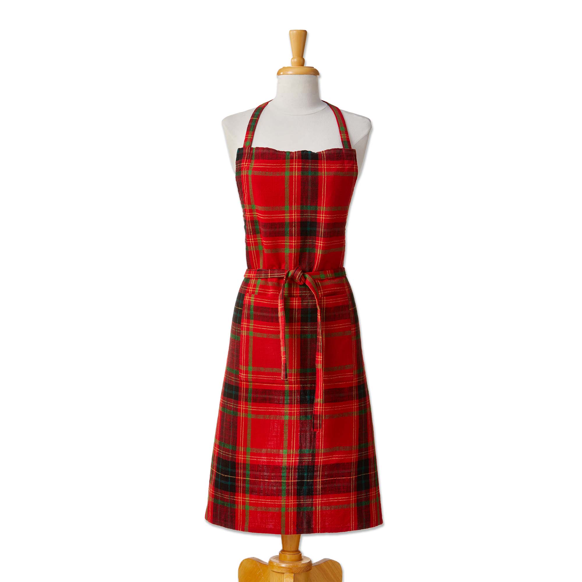 Picture of HOLIDAY PLAID APRON