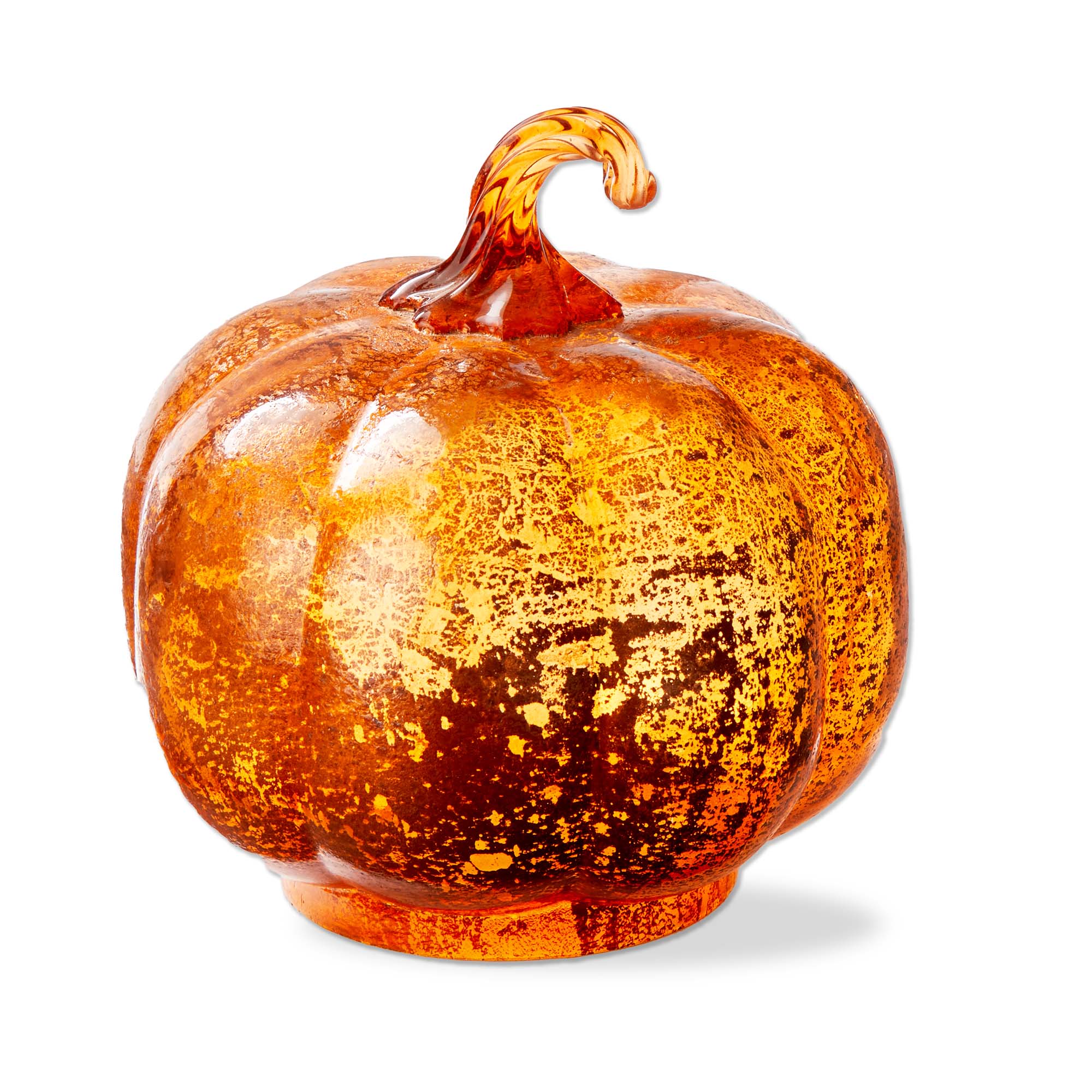 Picture of HARVEST GLASS PUMPKIN DECOR MEDIUM