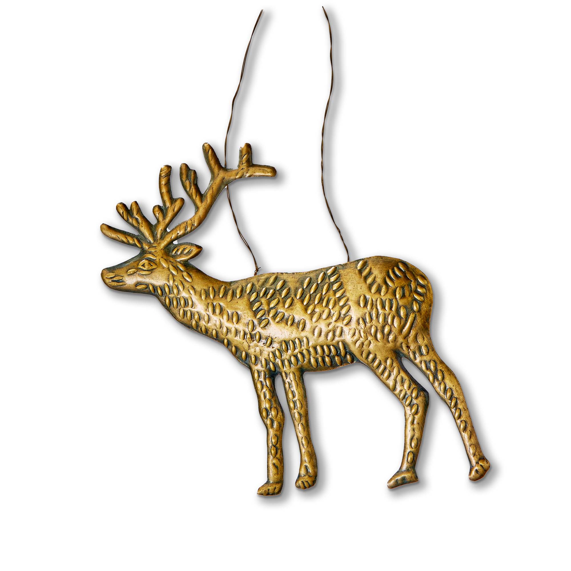 Picture of STAG STAMPED METAL ORNAMENT
